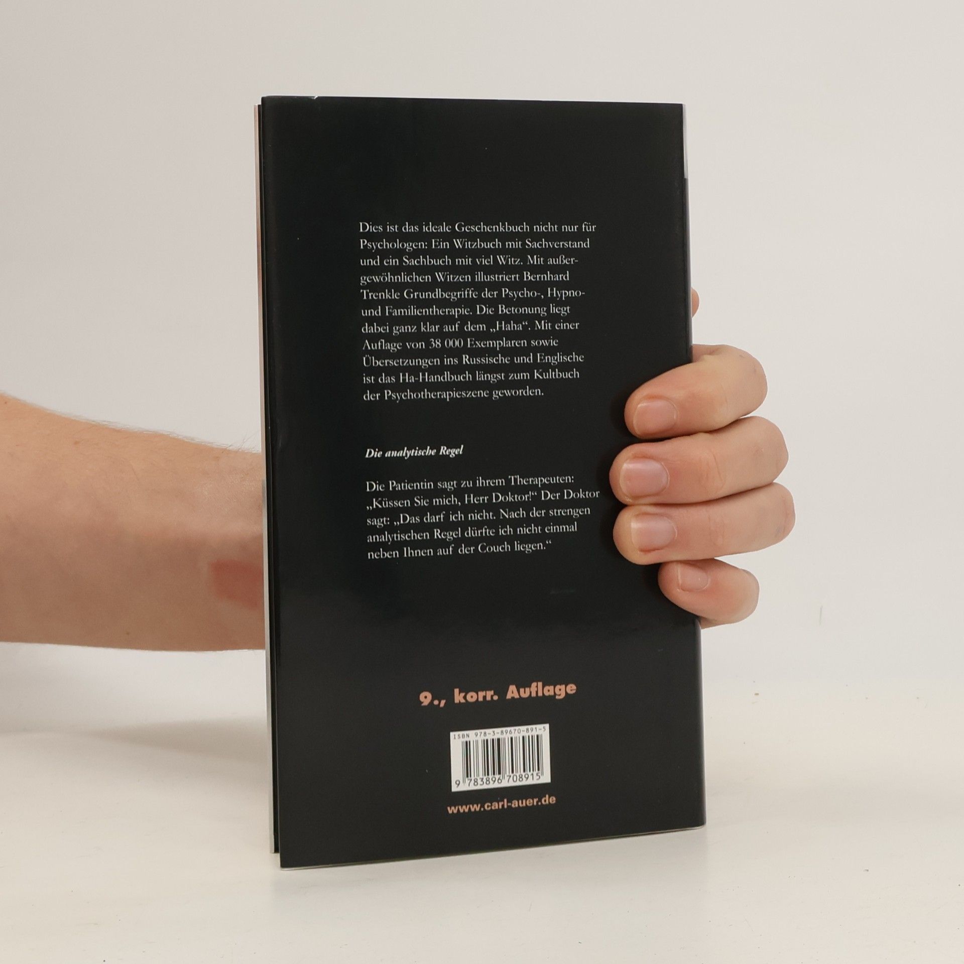 Bernhard Trenkle Das Ha-Handbuch der Psychotherapie