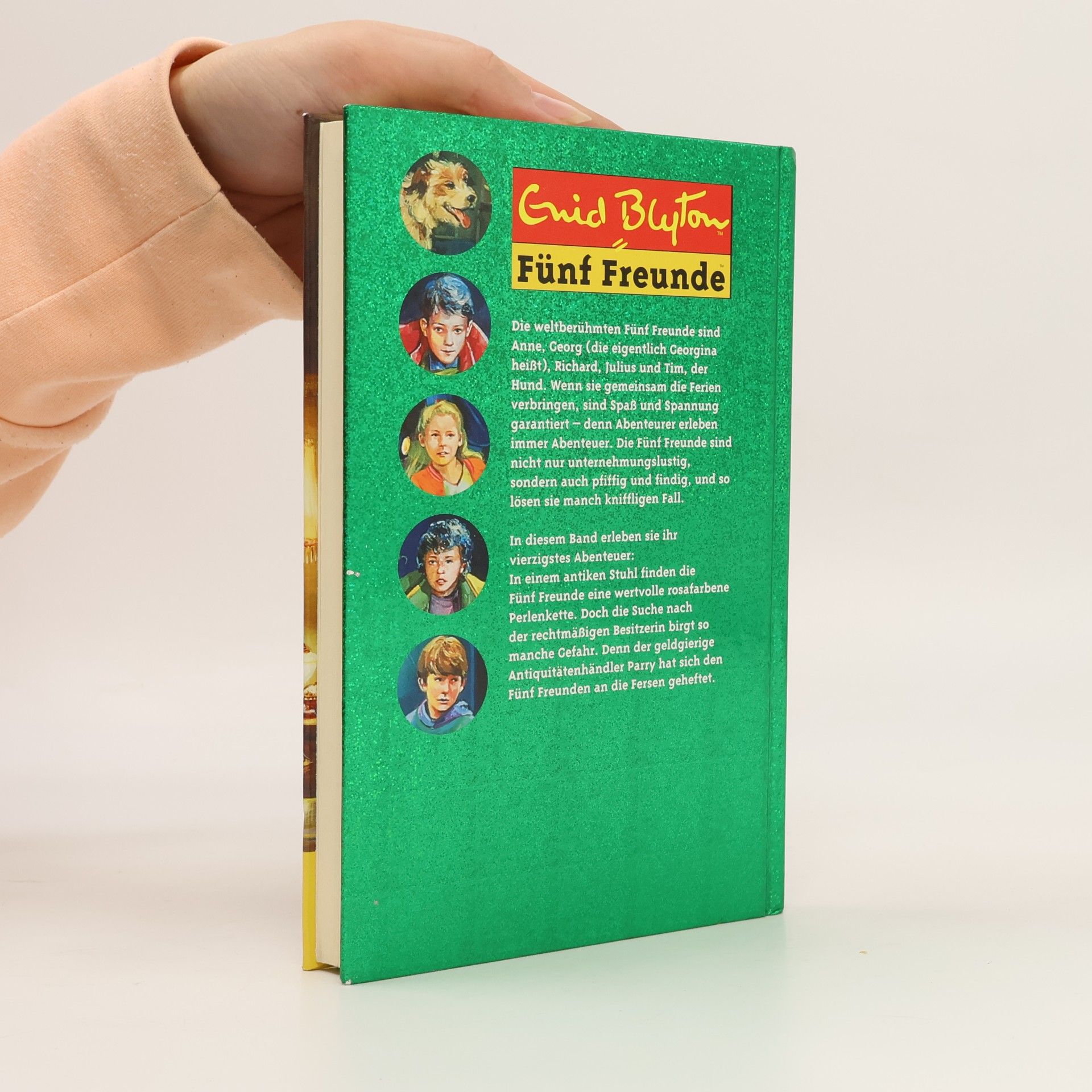 Enid Blyton Fünf Freunde und die versteckten Perlen