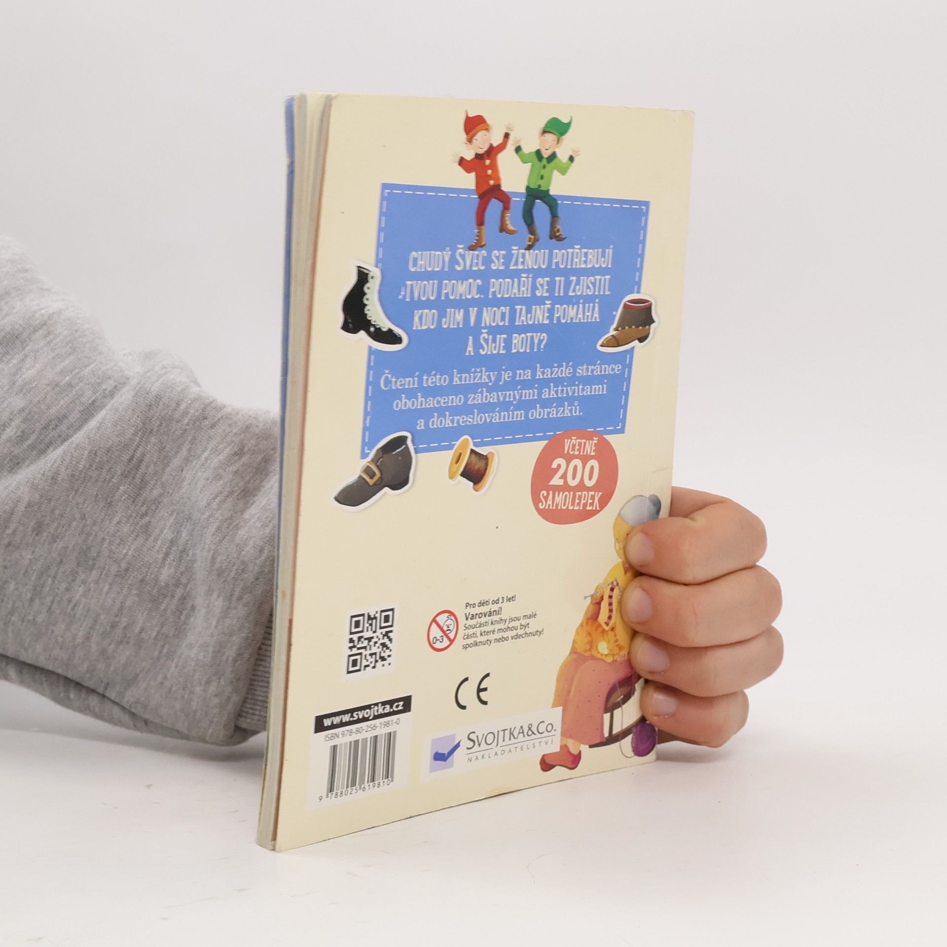 Various authors Skřítkové a švec: Aktivity se samolepkami