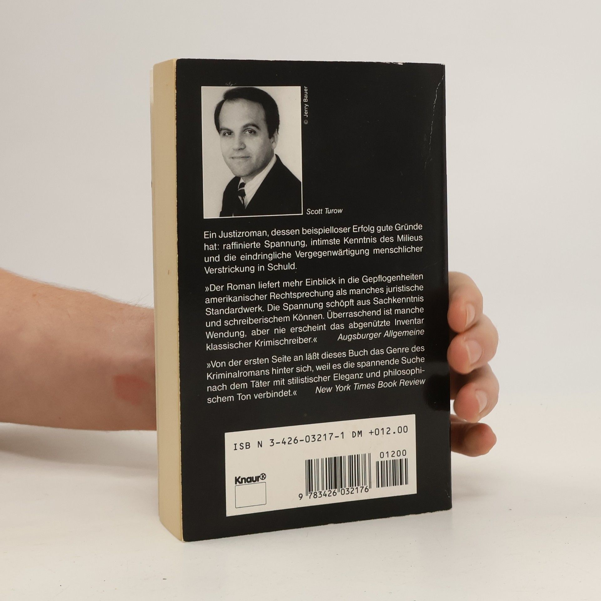 Scott Turow Aus Mangel an Beweisen