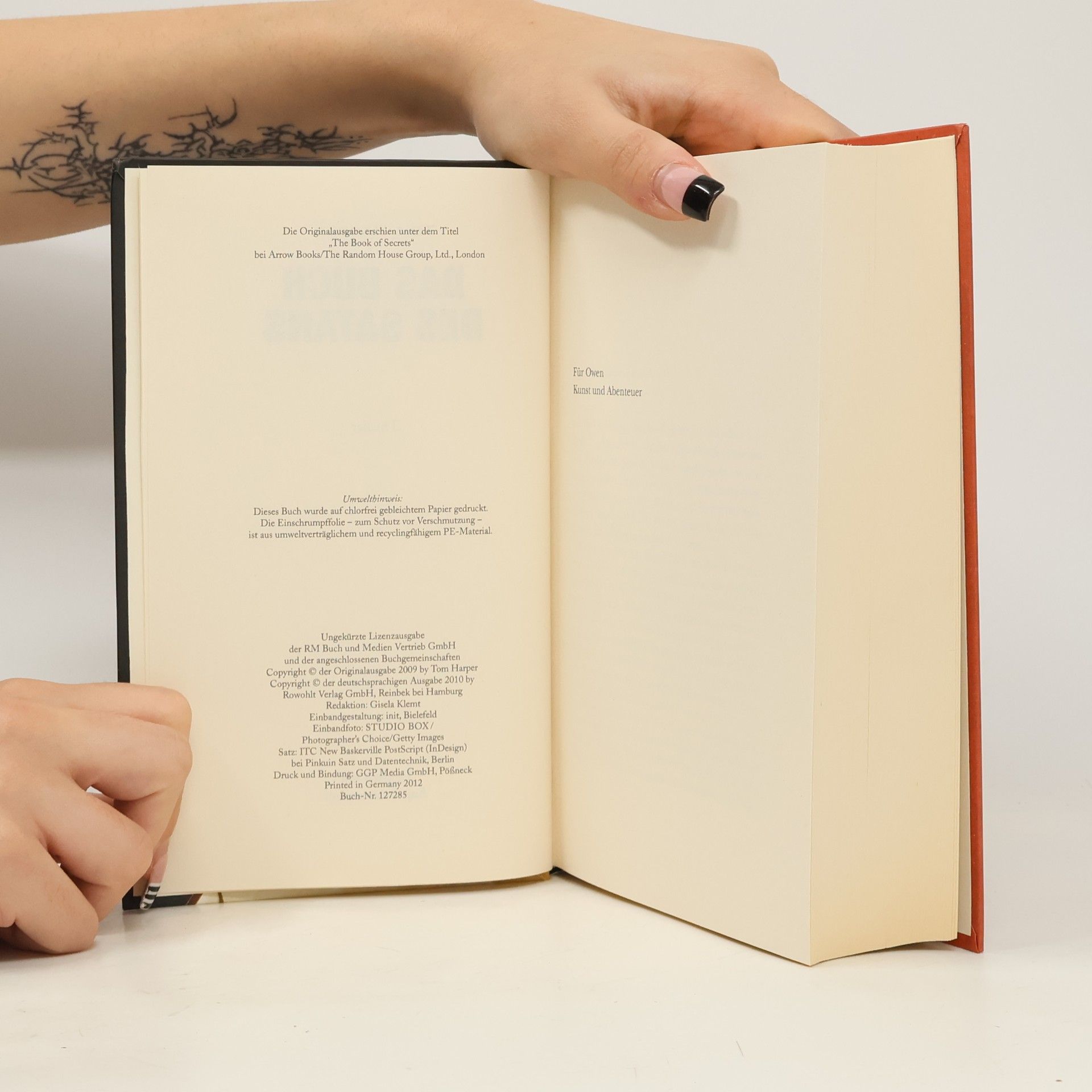 Tom Harper Das Buch des Satans
