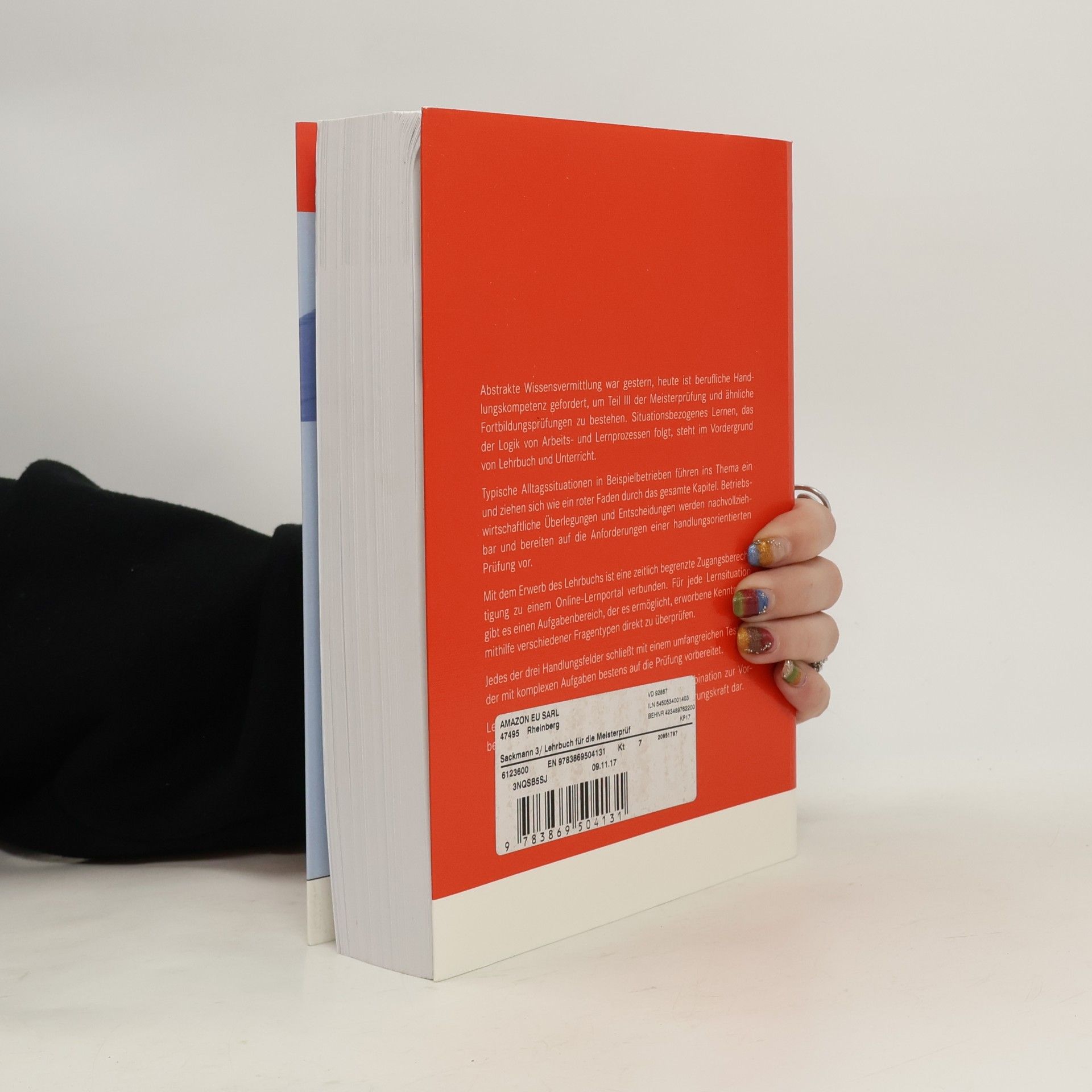 Regina Bernasch-Lieber Sackmann - Das Lehrbuch für die Meisterprüfung
