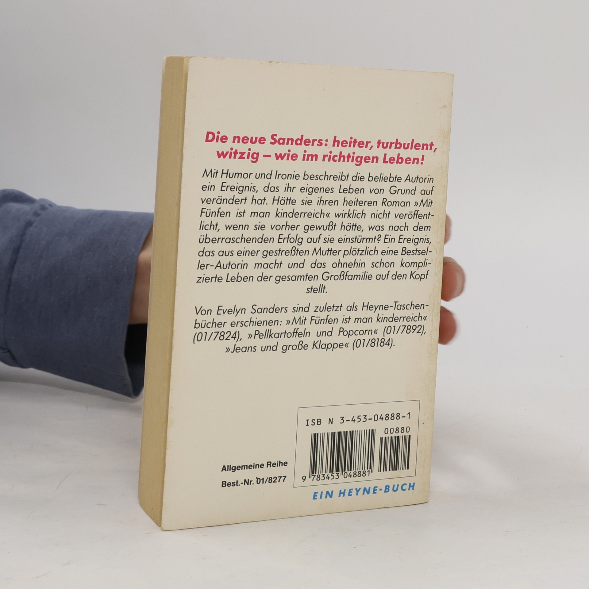 Evelyn Sanders Das hätt' ich vorher wissen müssen