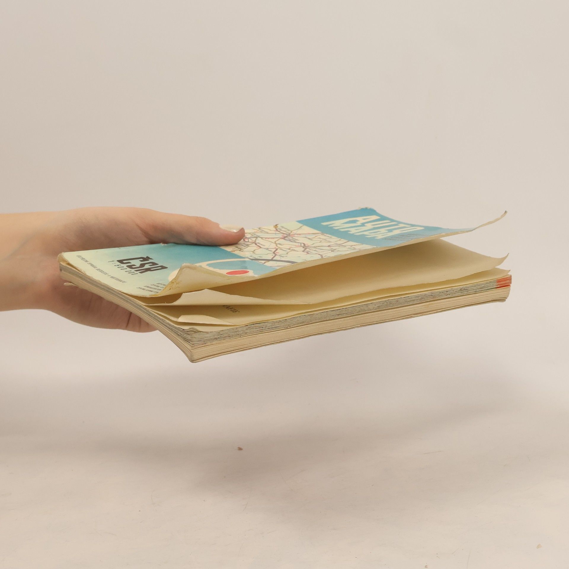 Bedřich Patočka Automapa ČSR 1:500 000