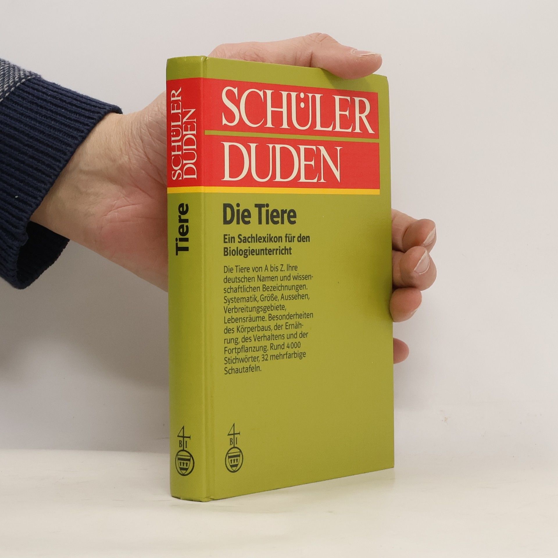 Schülerduden Die Tiere