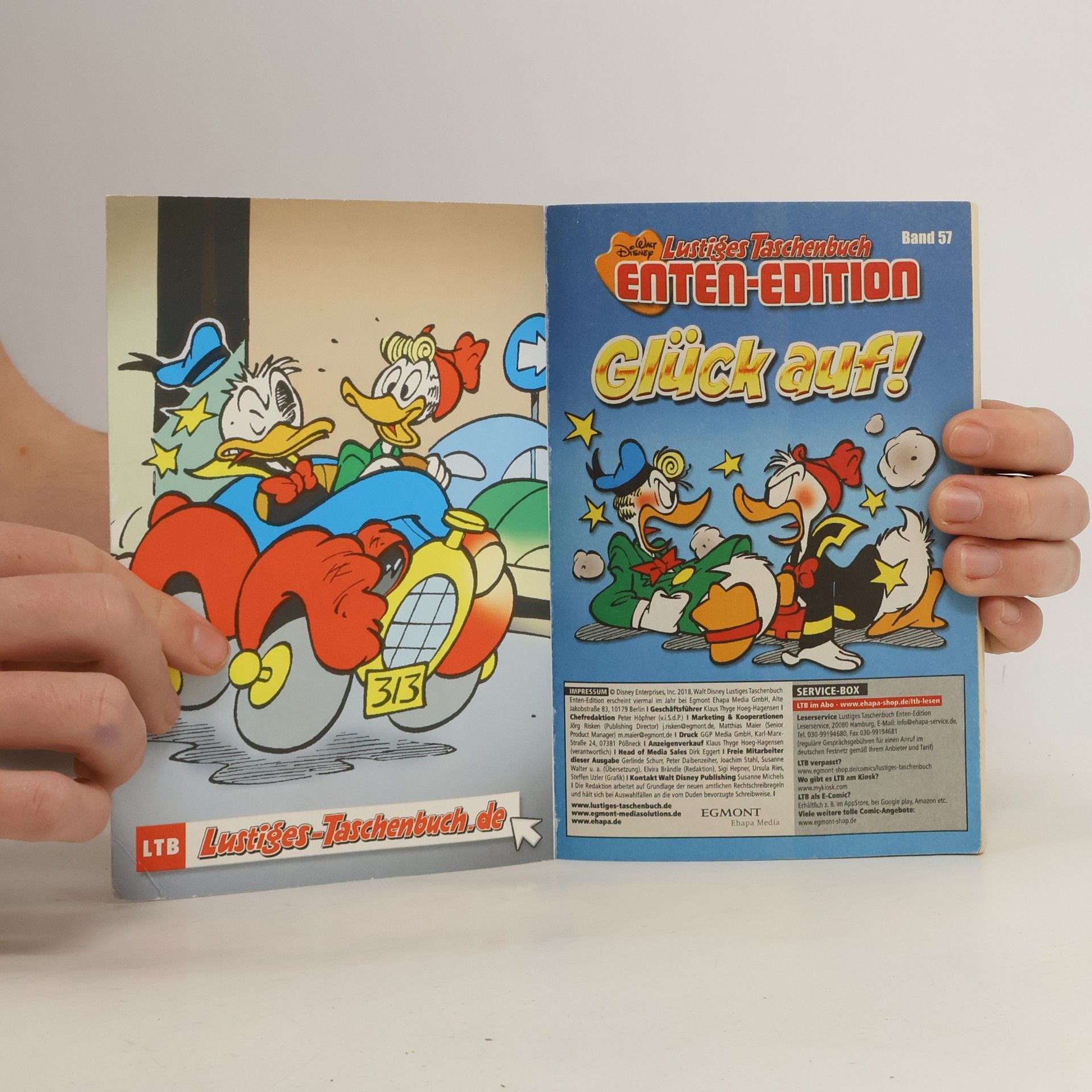 Walt Disney Lustiges Taschenbuch, Enten-Edition, Band 57