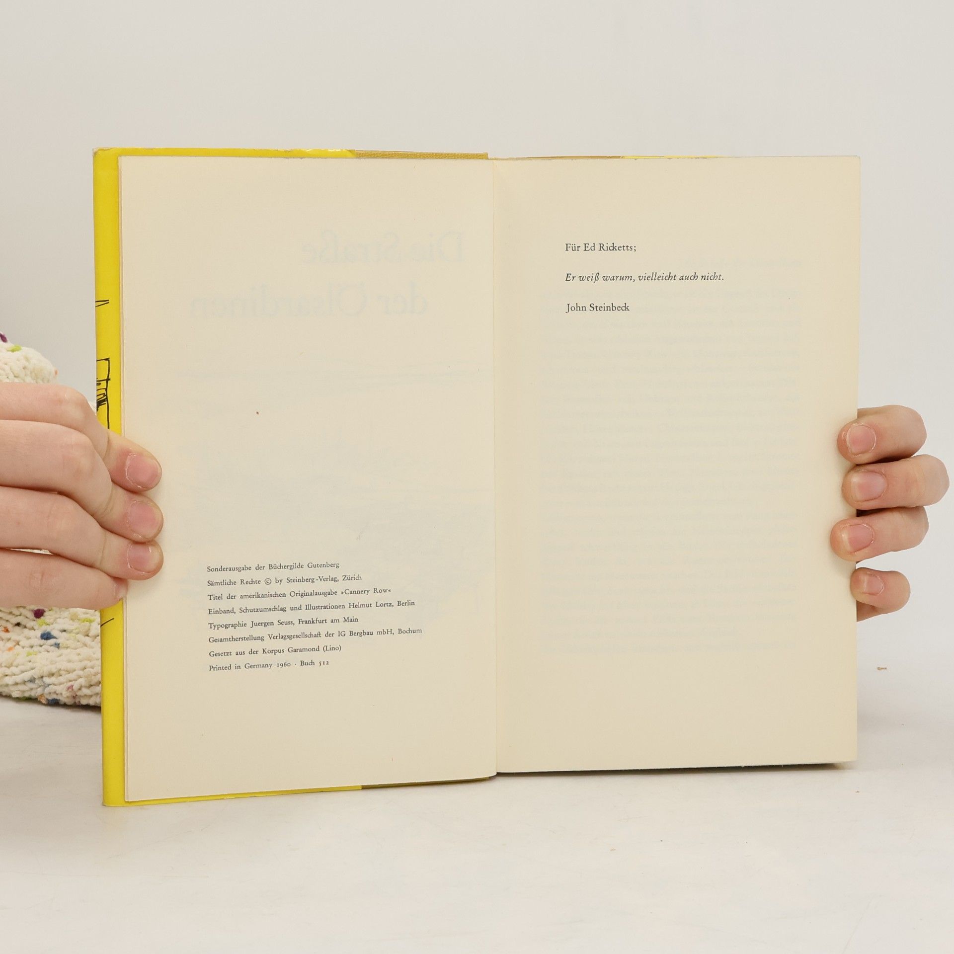 John Steinbeck Die Strasse der Ölsardinen