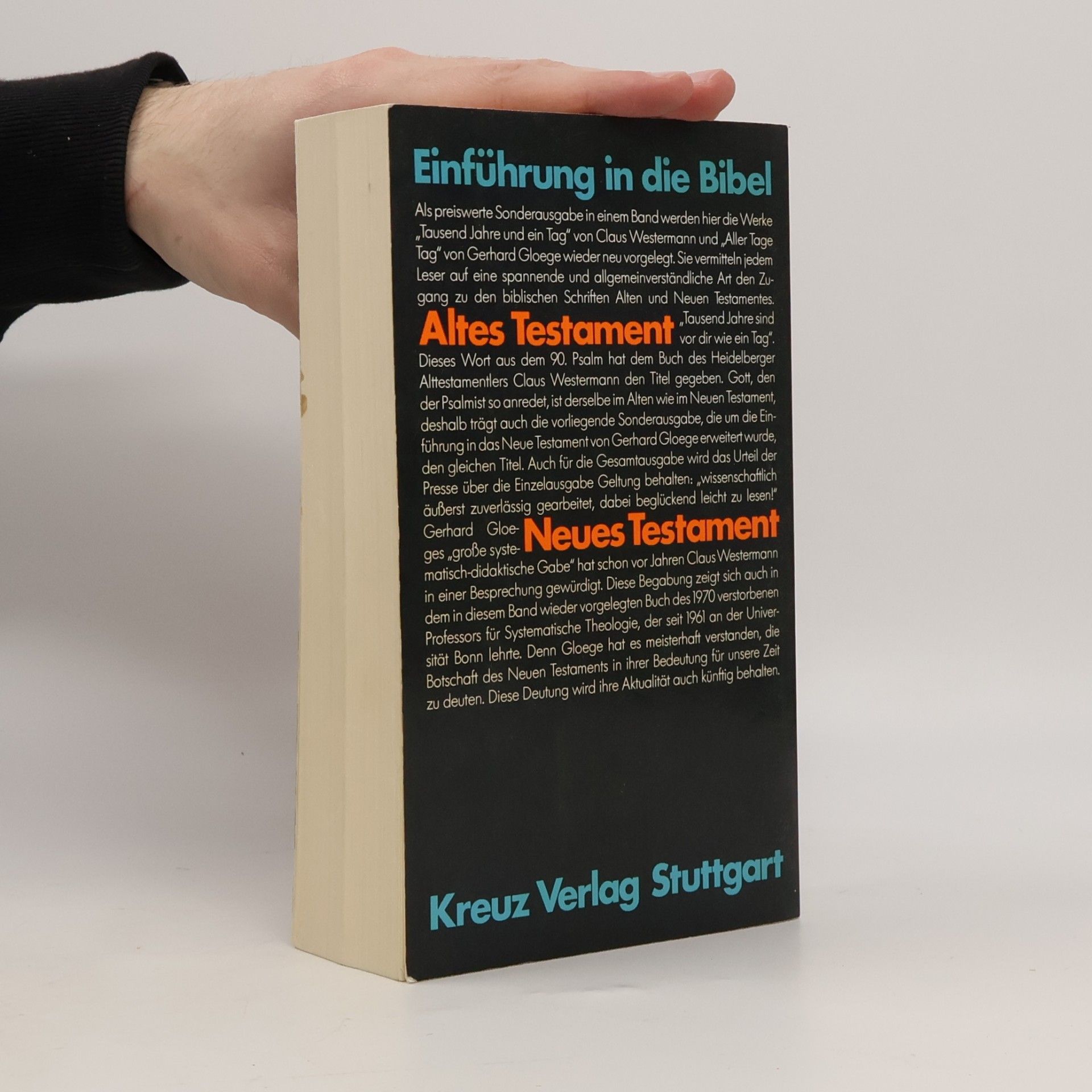 Claus Westermann Tausend Jahre und ein Tag