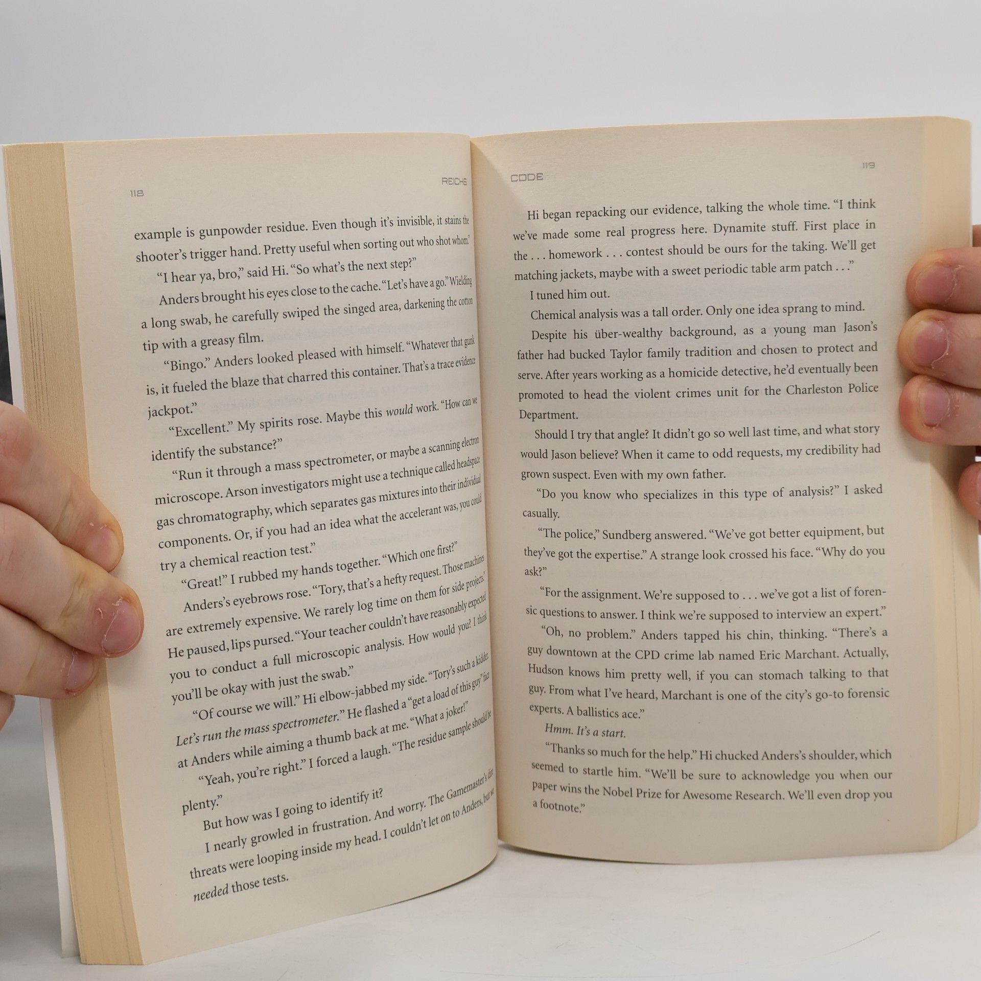 Kathy Reichs Code