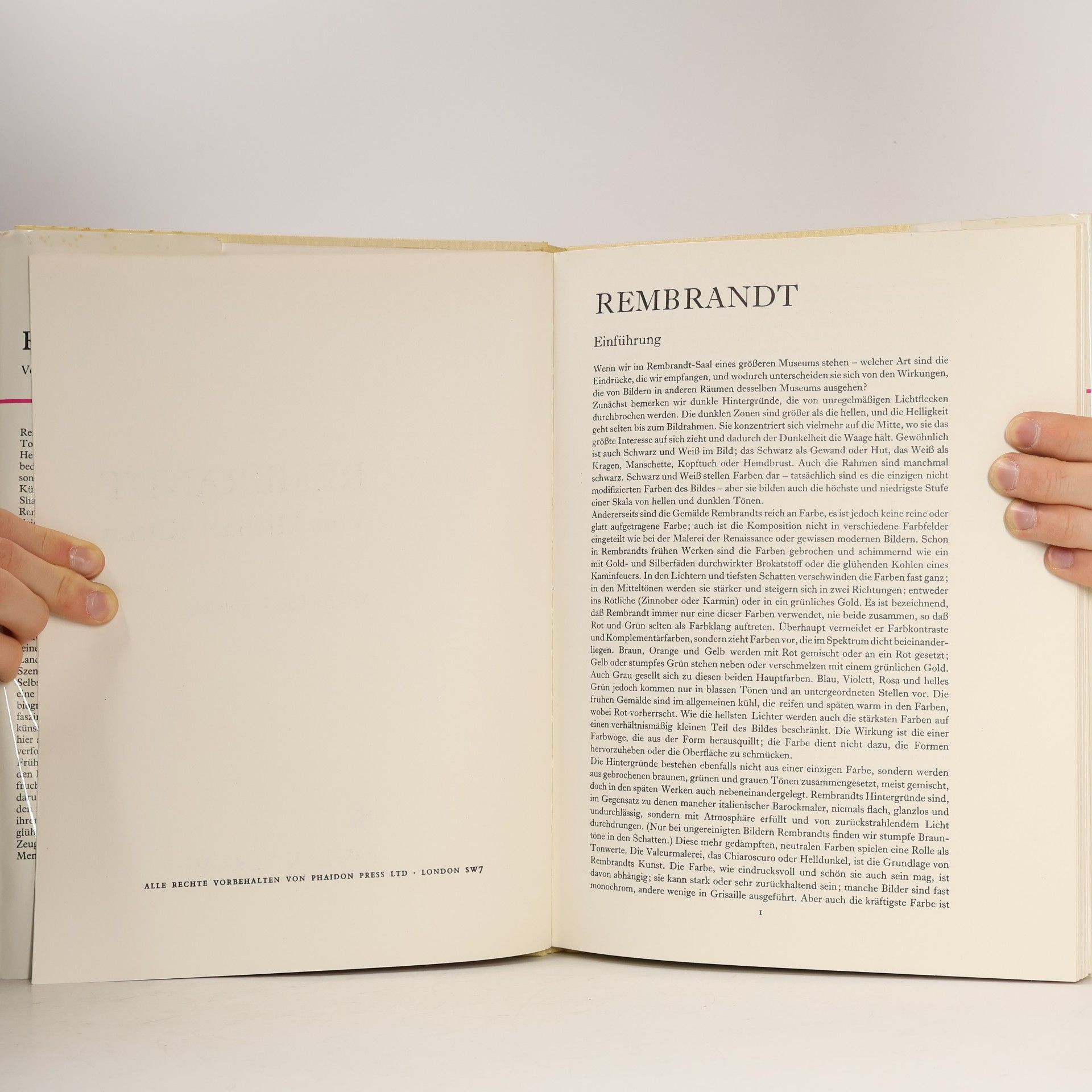 Michael Kitson Rembrandt mit 48 Farbtafeln