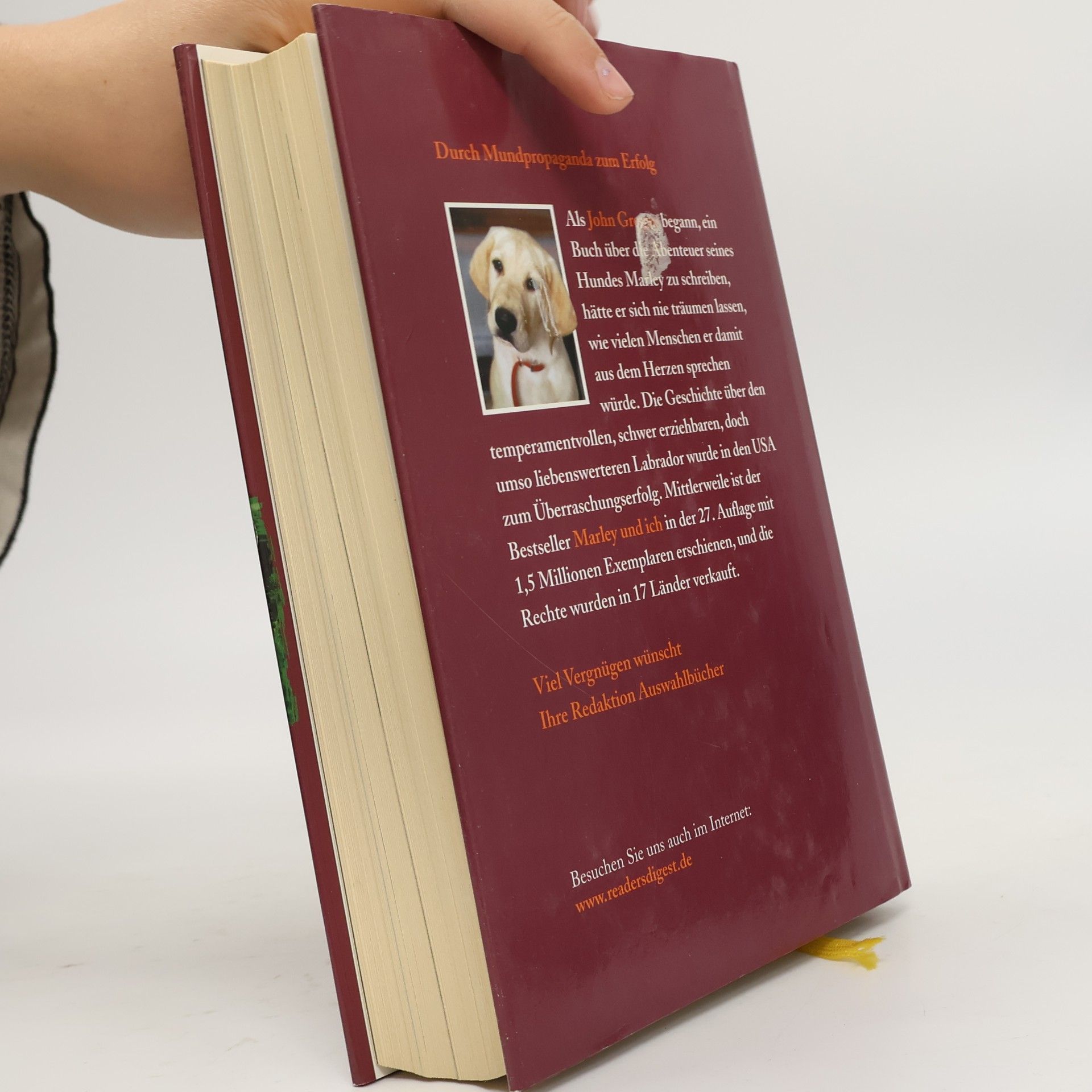 Mary Higgins Clark Reader's Digest Auswahlbücher: Weil deine Augen ihn nicht sehen. Marley und ich. Das Luftschiff. Was wir aus Liebe tun