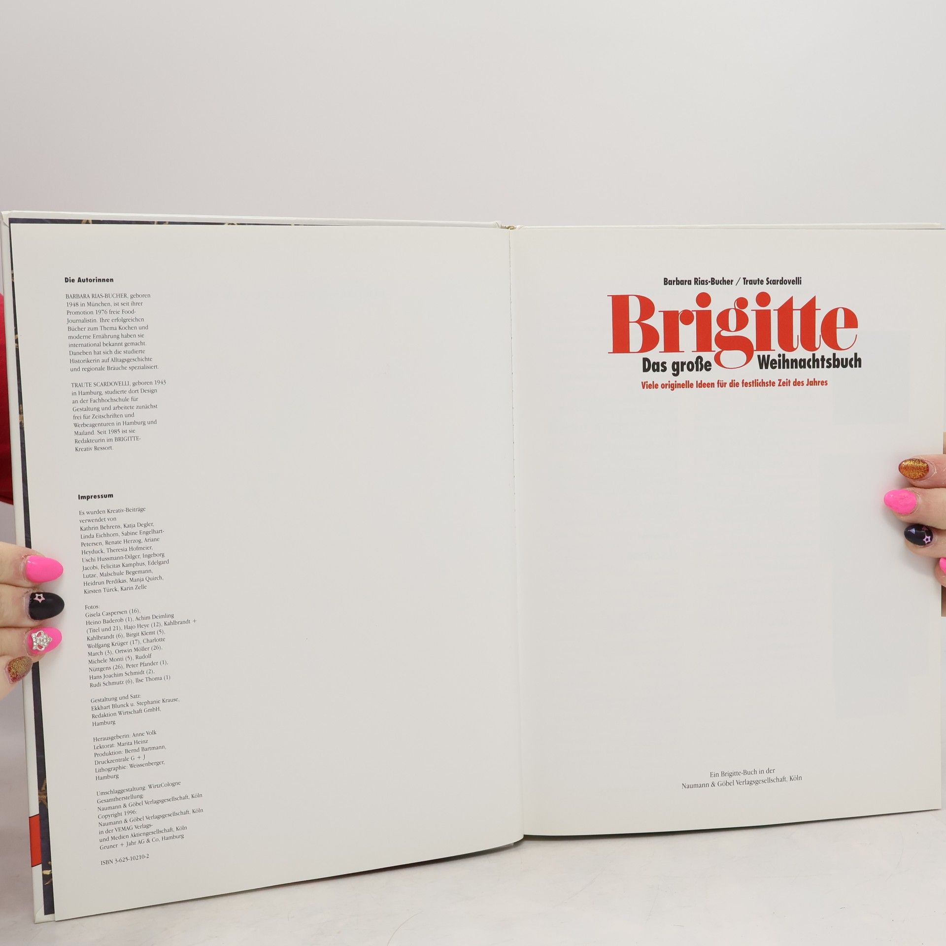 Barbara Rias-Bucher Brigitte, Das große Weihnachtsbuch
