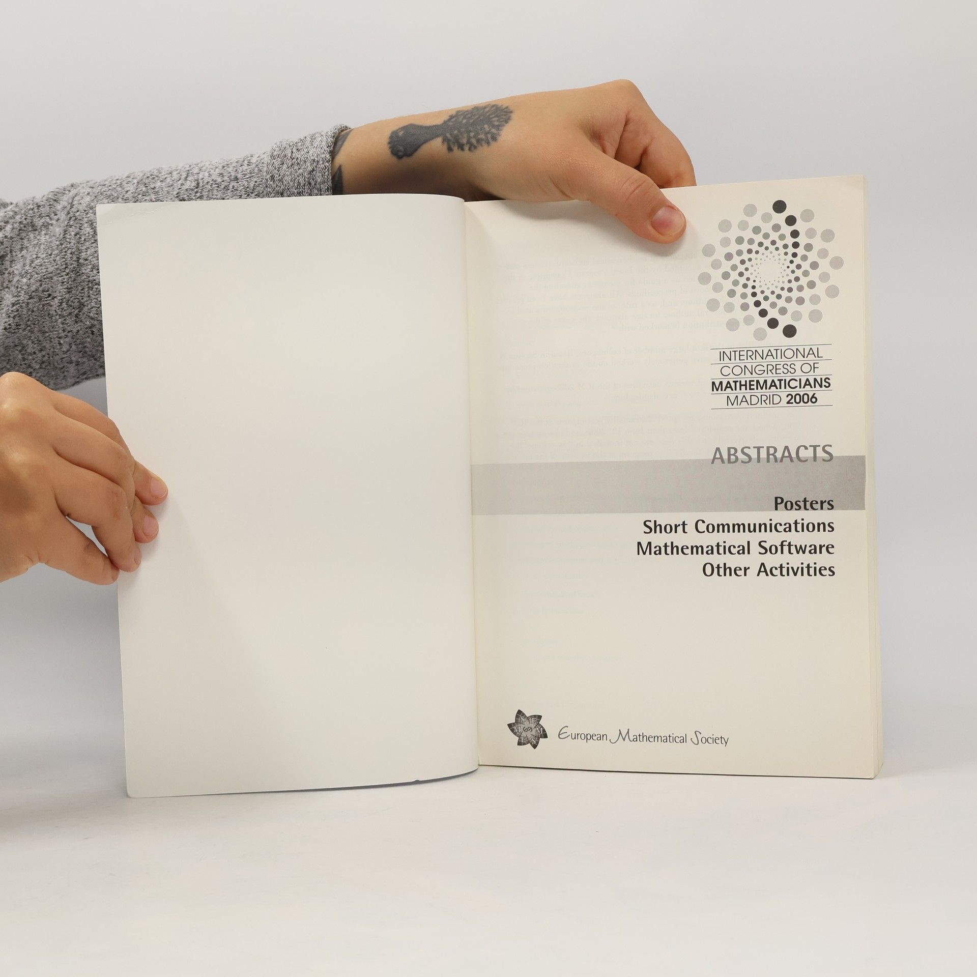 Various authors International Congress of Mathematicians Madrid 2006: Abstracts