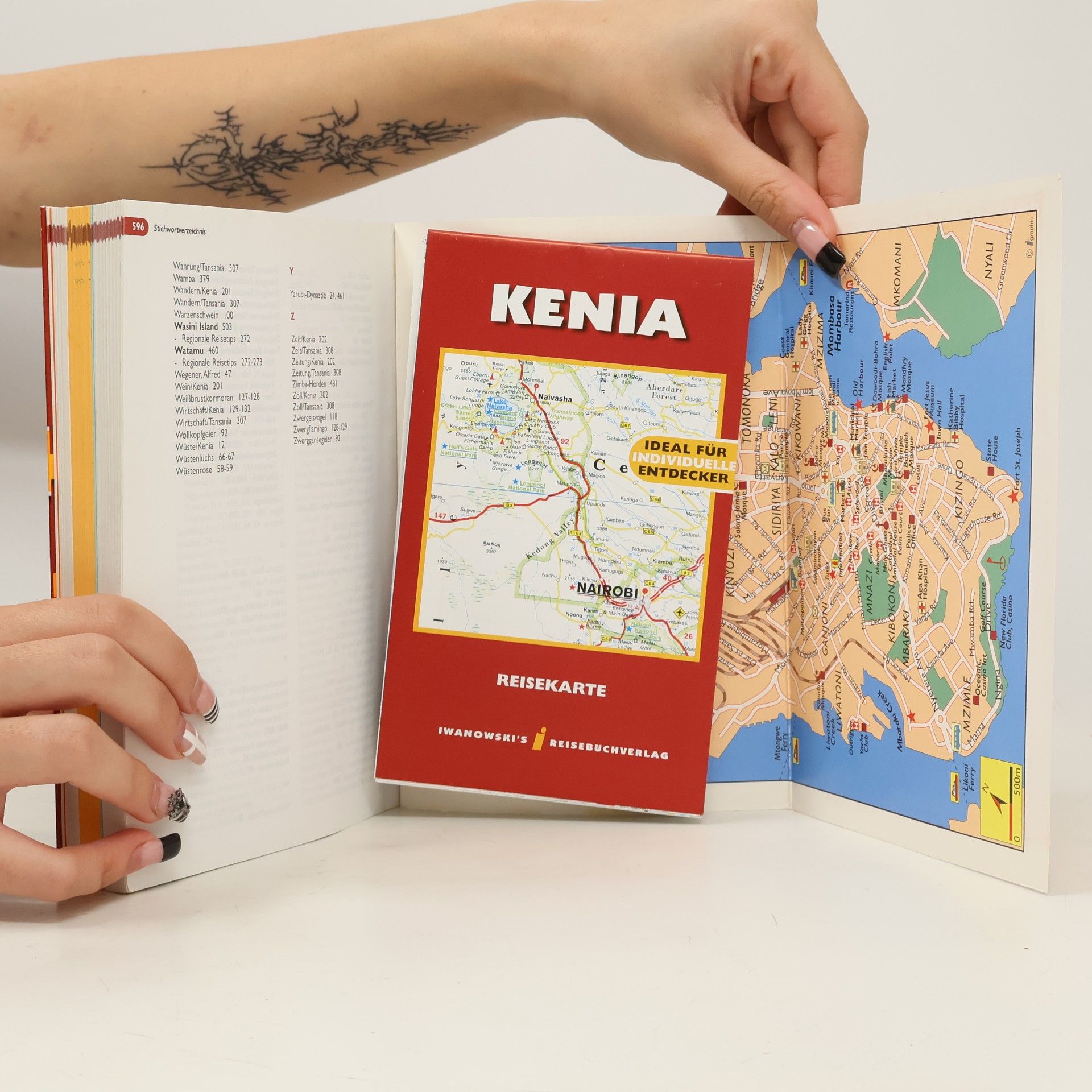 Karl-Wilhelm Berger Reise-Handbuch Kenia, Nordtansania