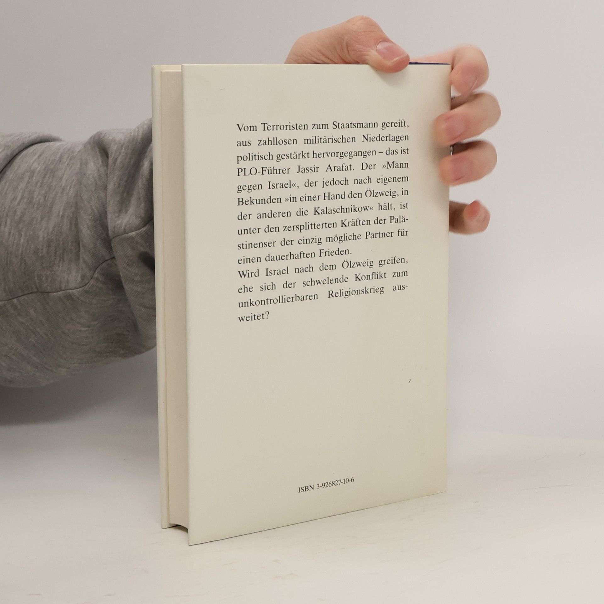 Aharon Môšēl In einer Hand den Ölzweig