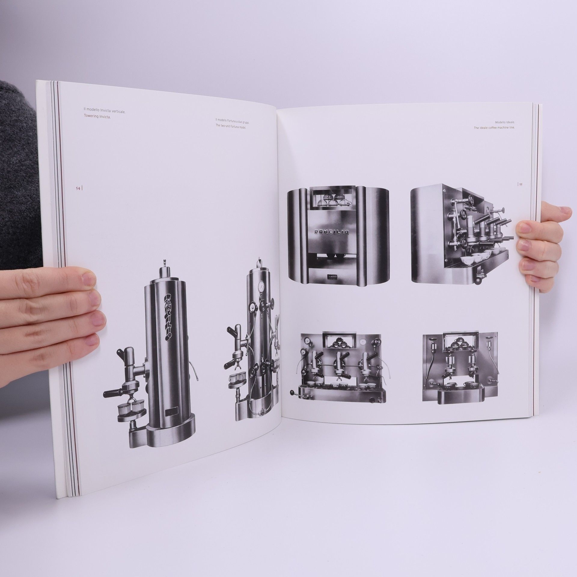 Various authors Rancilio e le sue macchine. Rancilio's Machines