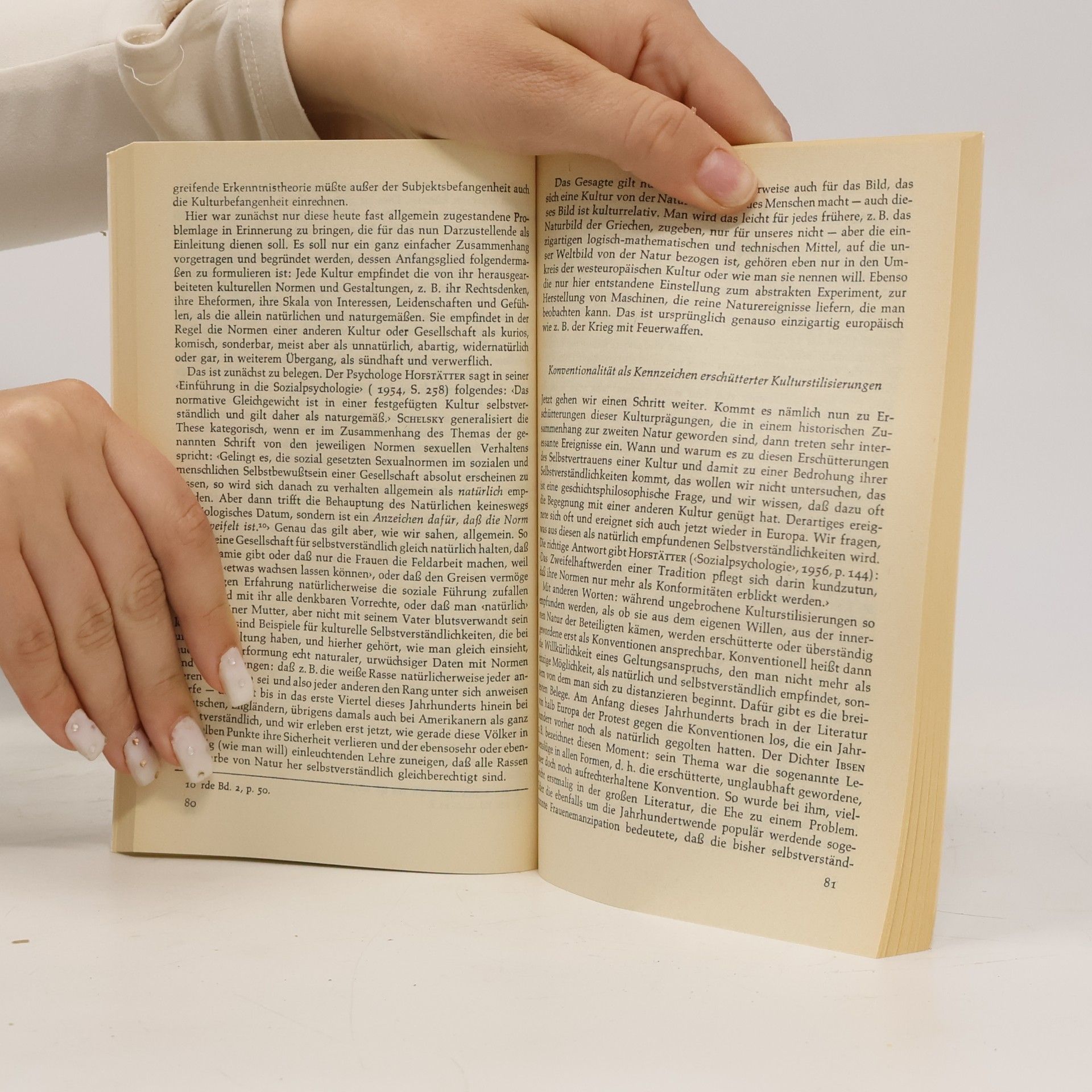 Arnold Gehlen Anthropologische Forschung