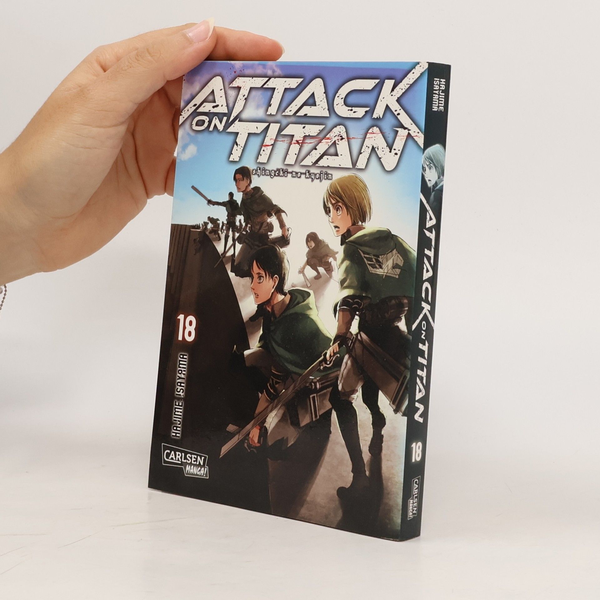 Hajime Isayama Attack on Titan 18
