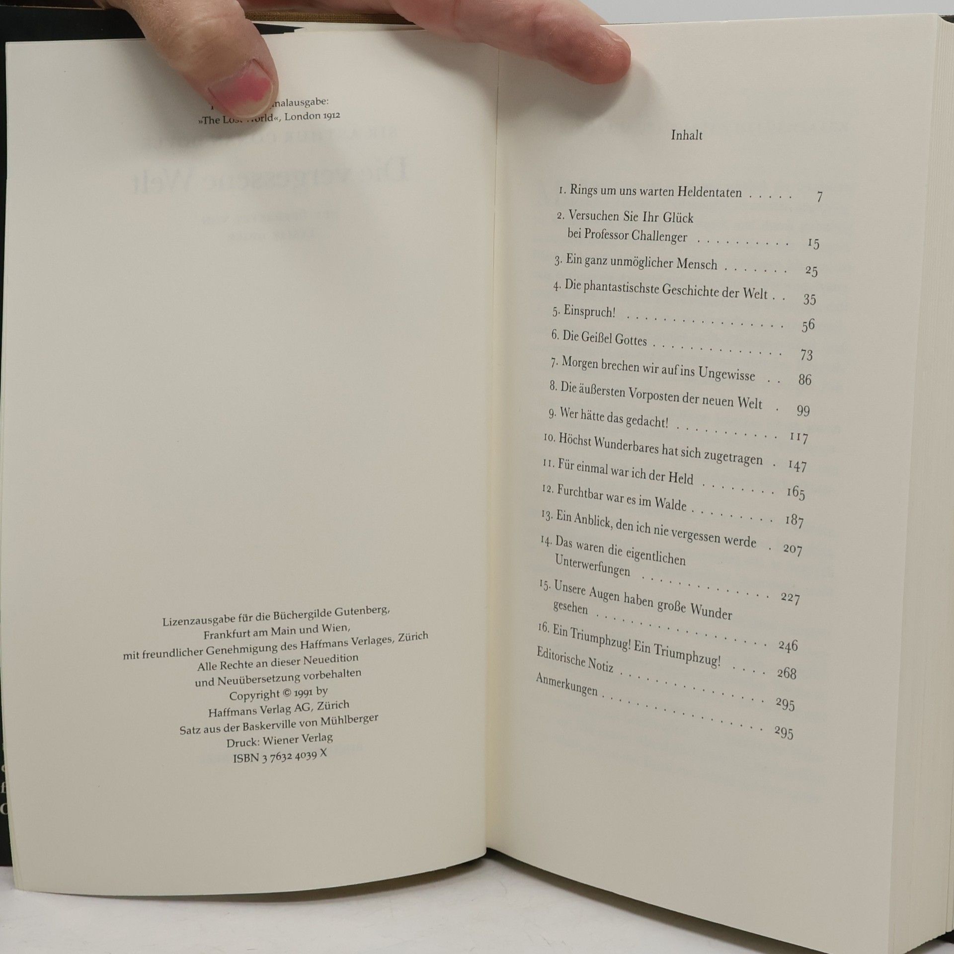 Arthur Conan Doyle Die vergessene Welt. Ein Professor-Challenger-Roman