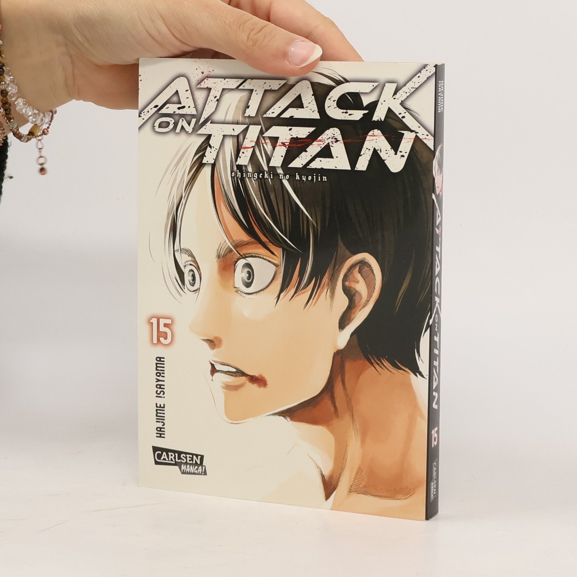 Hajime Isayama Attack on Titan 15