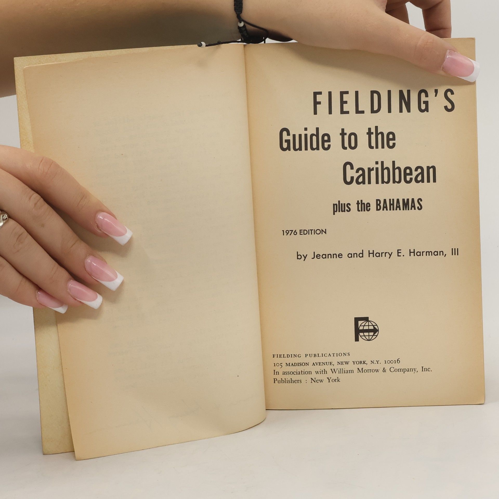 Harry E. Harman III Fielding's Guide to the Caribbean plus the Bahamas