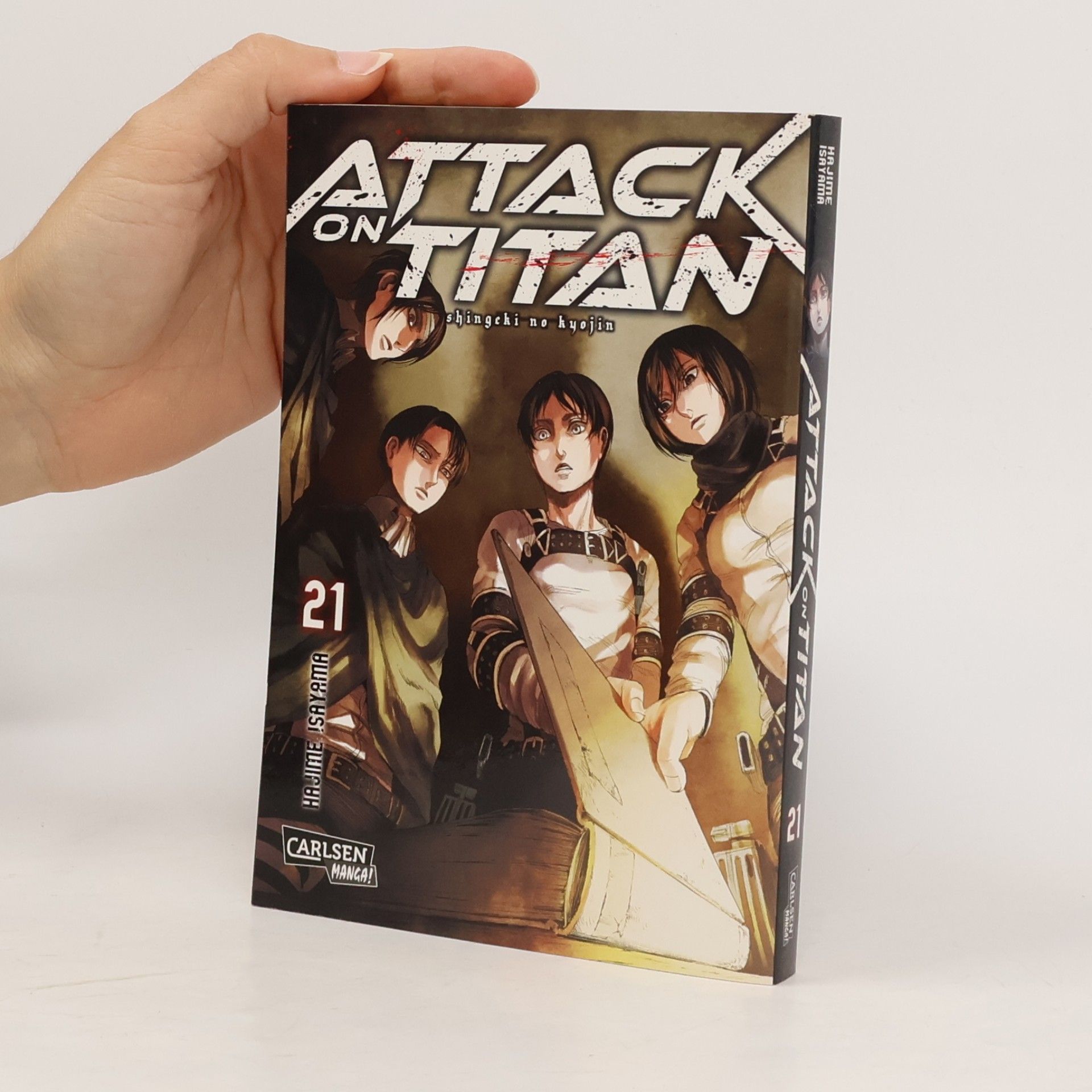Hajime Isayama Attack on Titan 21