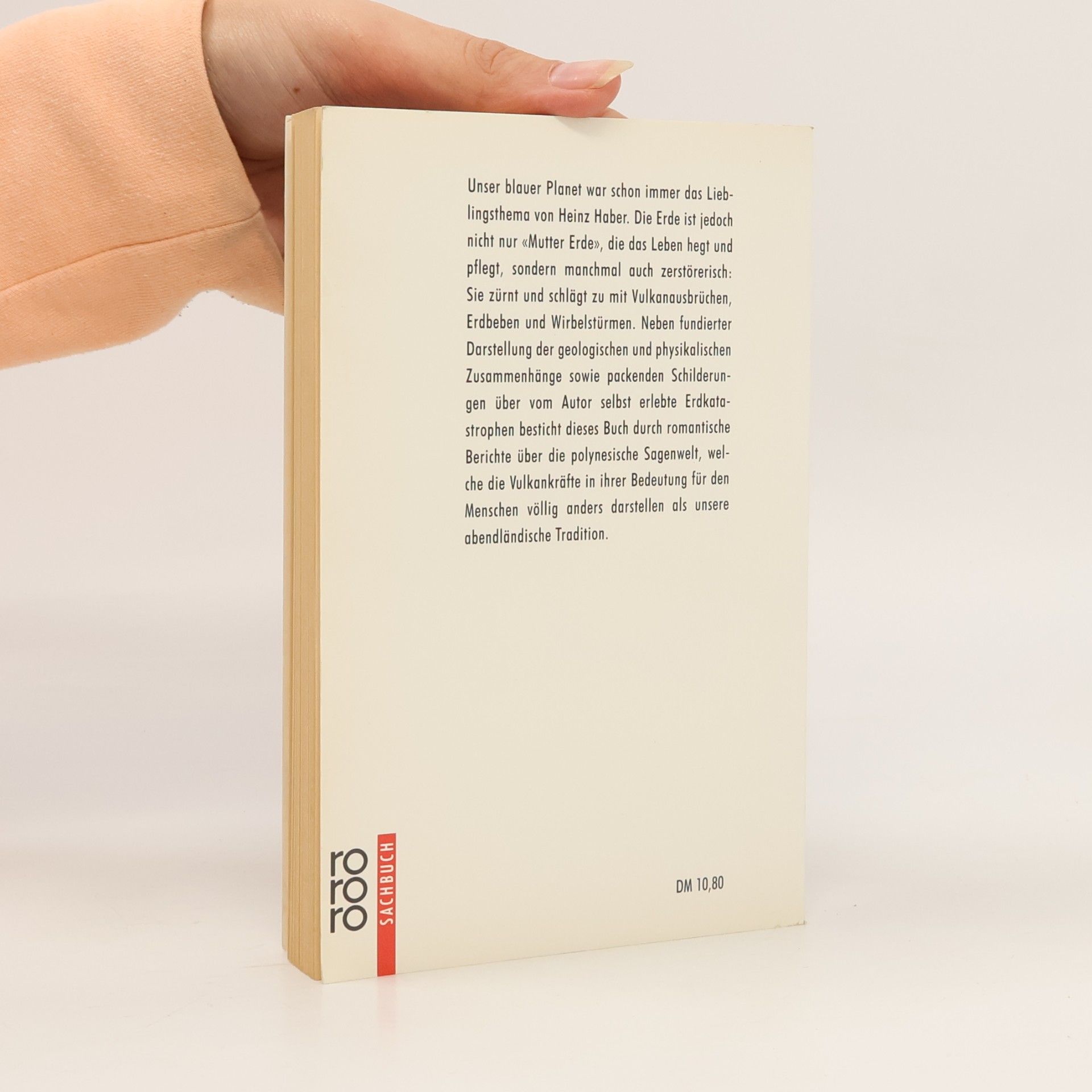 Heinz Haber Wenn unser Planet zürnt