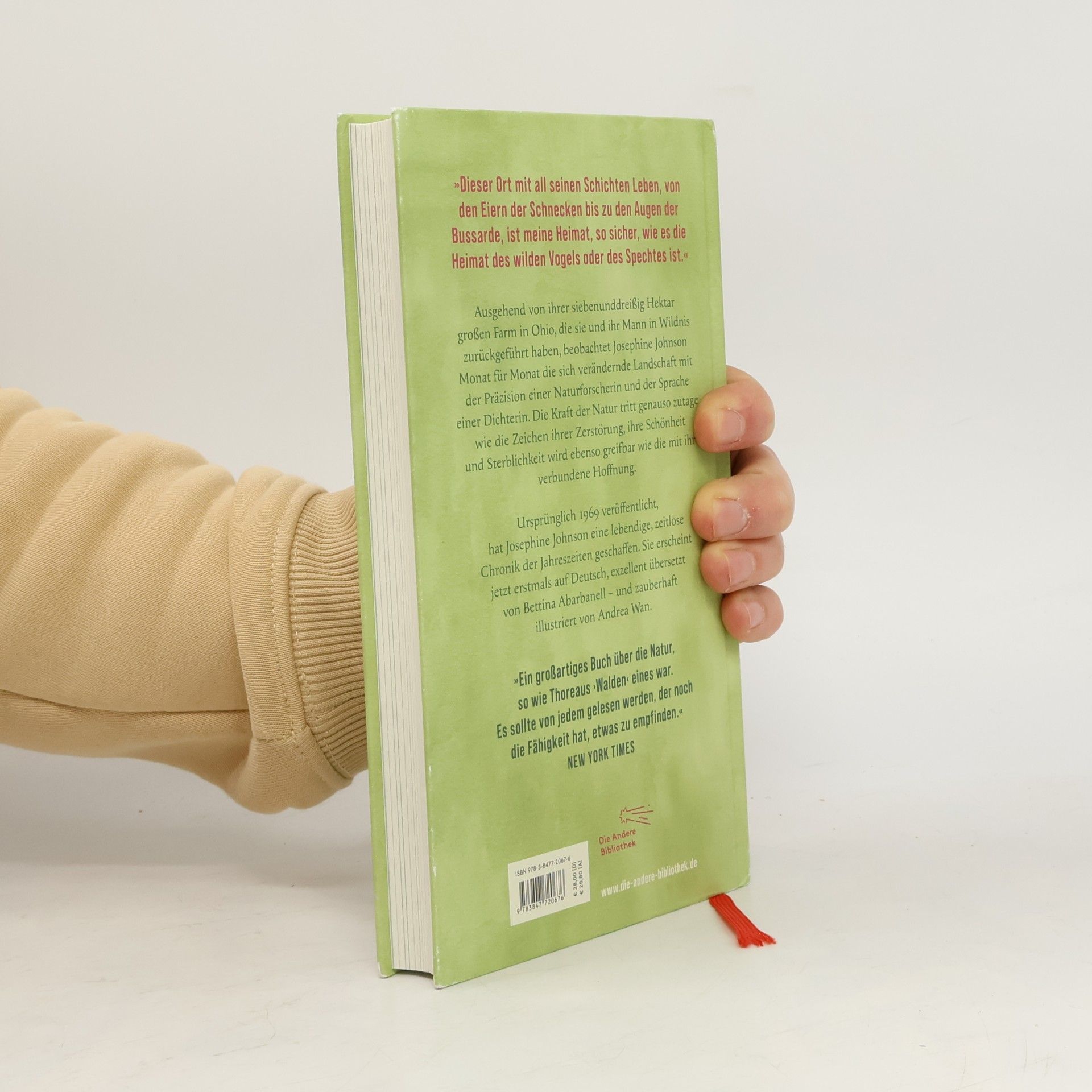 Josephine Johnson Die Andere Bibliothek - 488: Ein Jahr in der Natur