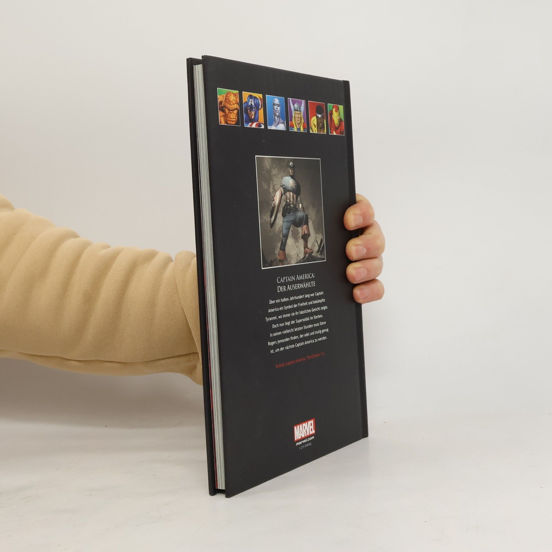 David Morrell Die offizielle Marvel-Comic-Sammlung 53. Captain America: Der Auserwählte