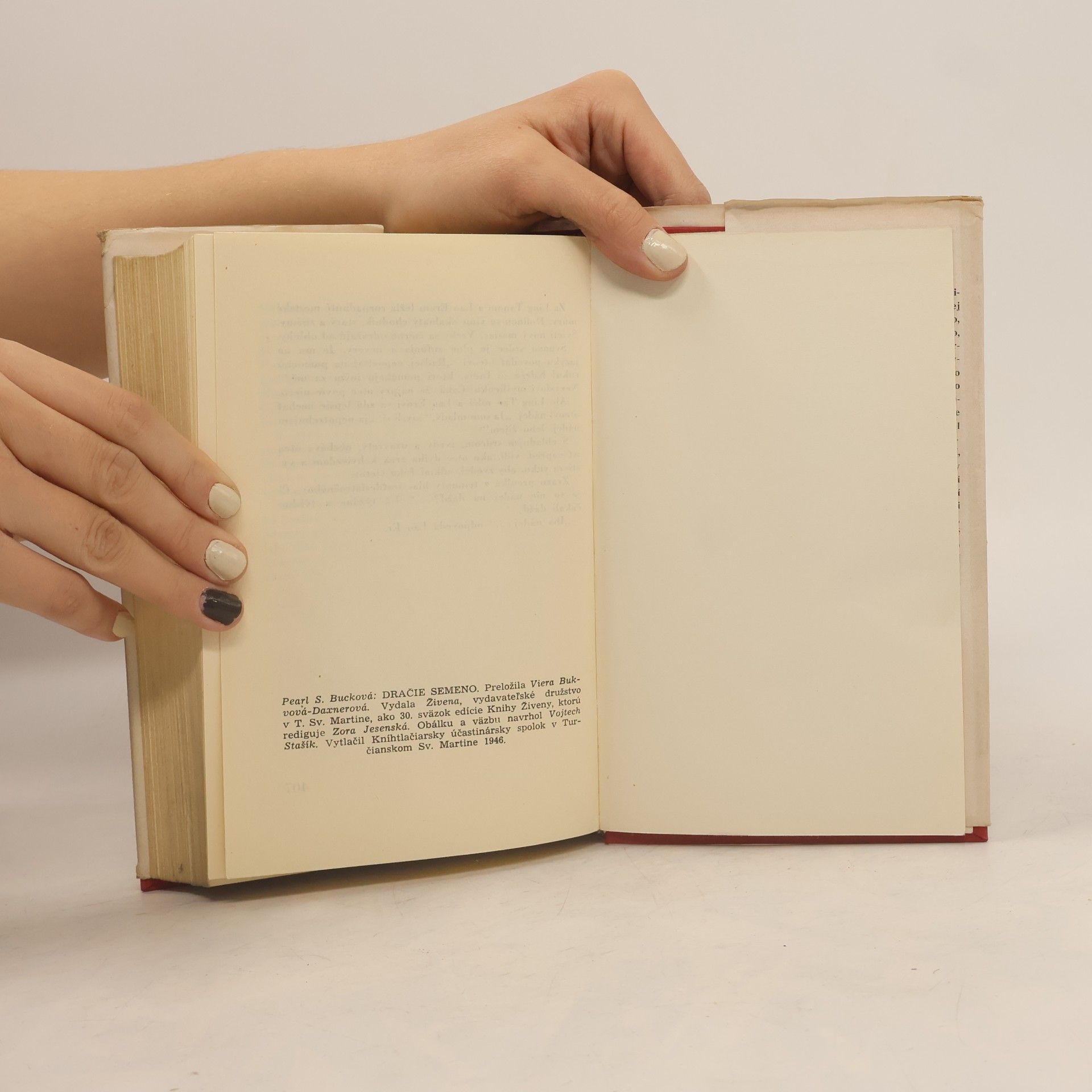 Pearl S. Buck Dračie semeno