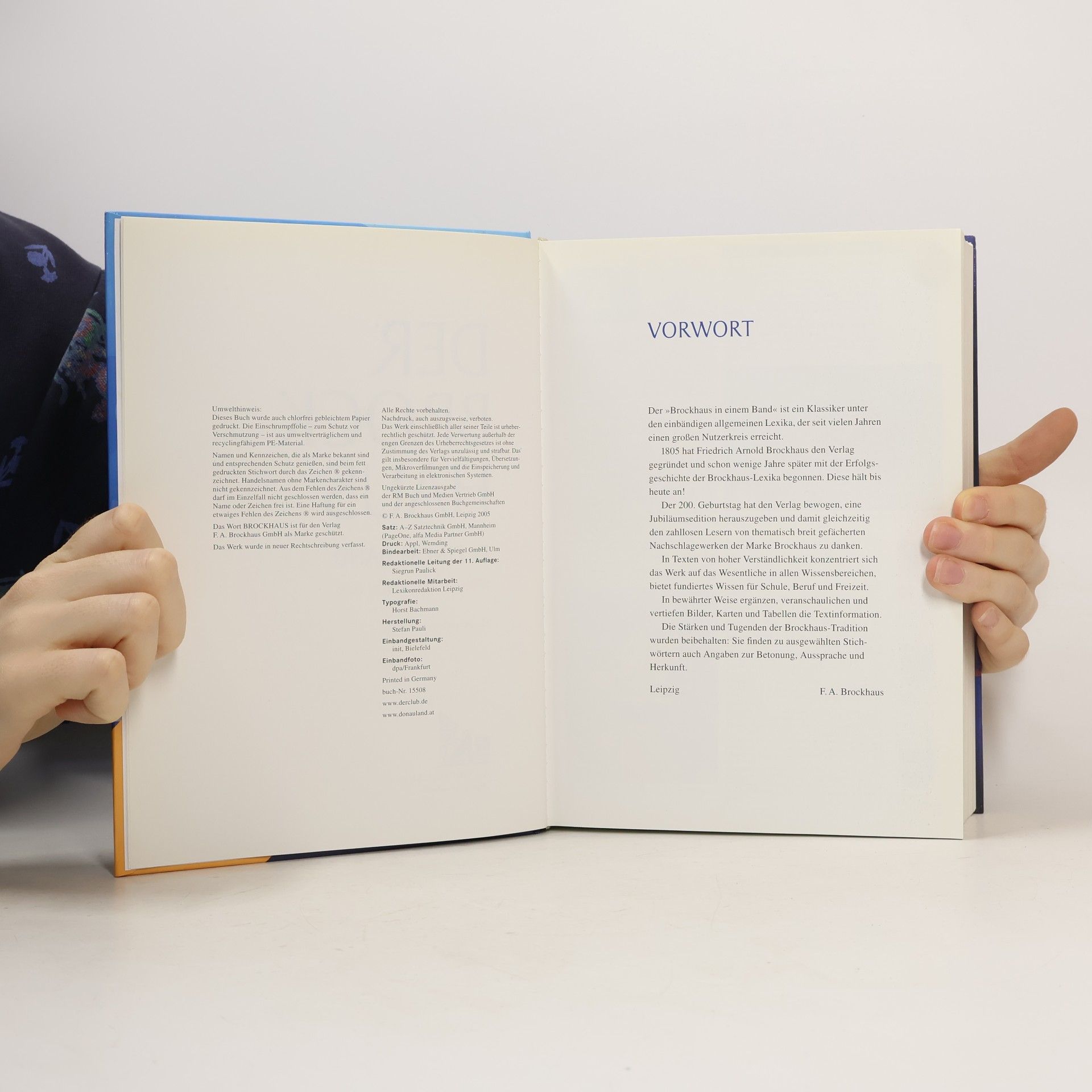 Autores varios Der Brockhaus in einem Band. Jubiläumsedition