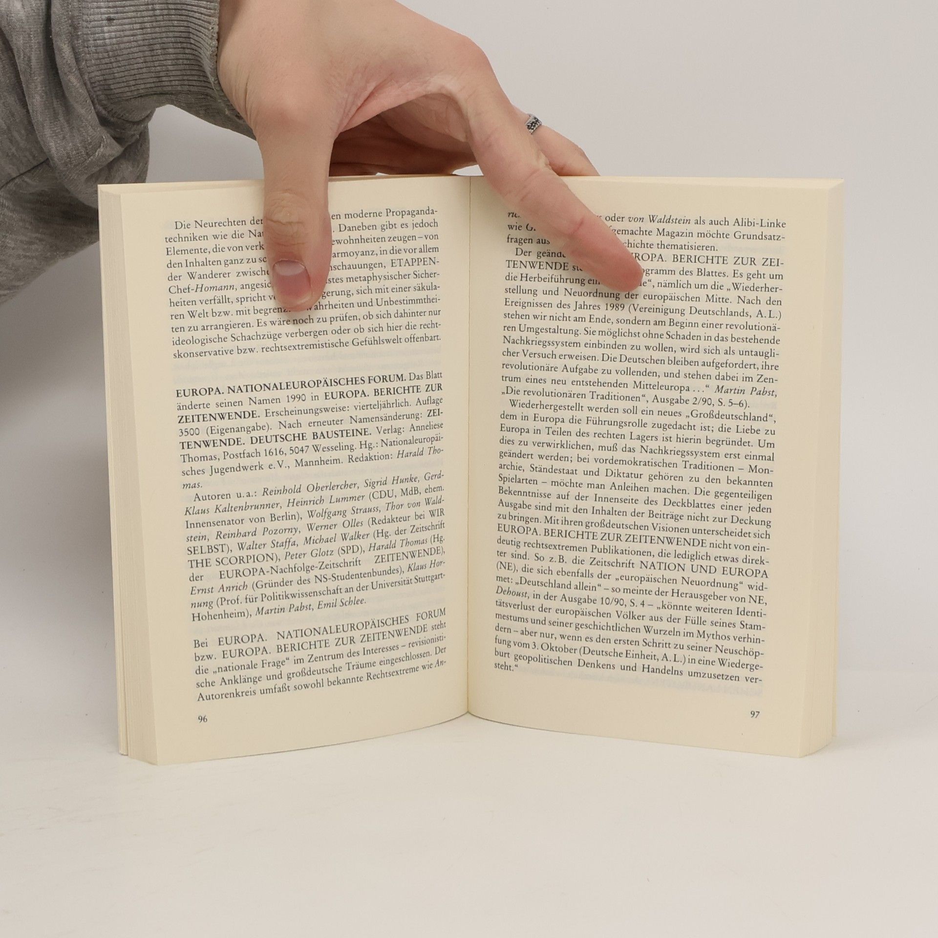 Astrid Lange Was die Rechten lesen