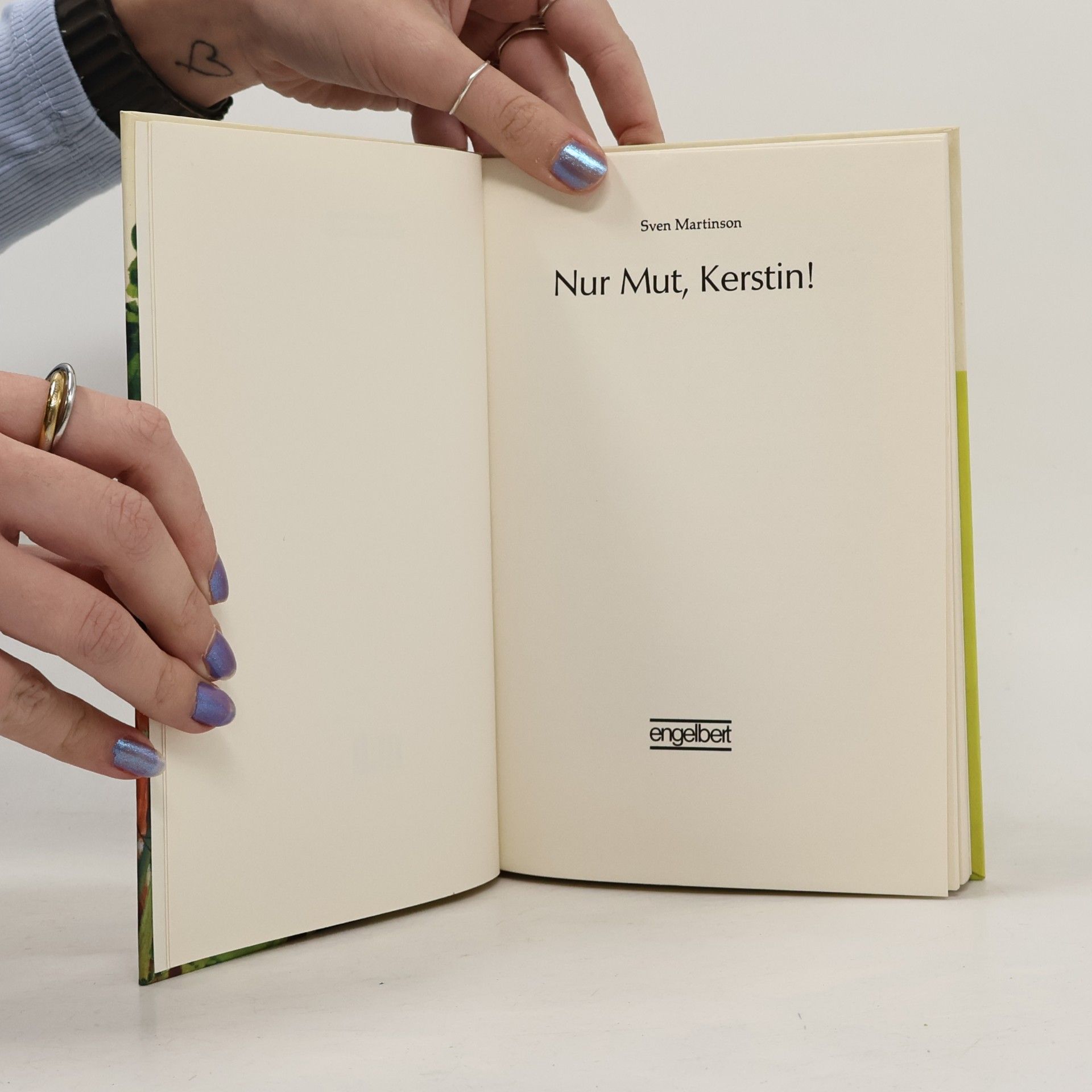 Sven Martinson Nur Mut, Kerstin