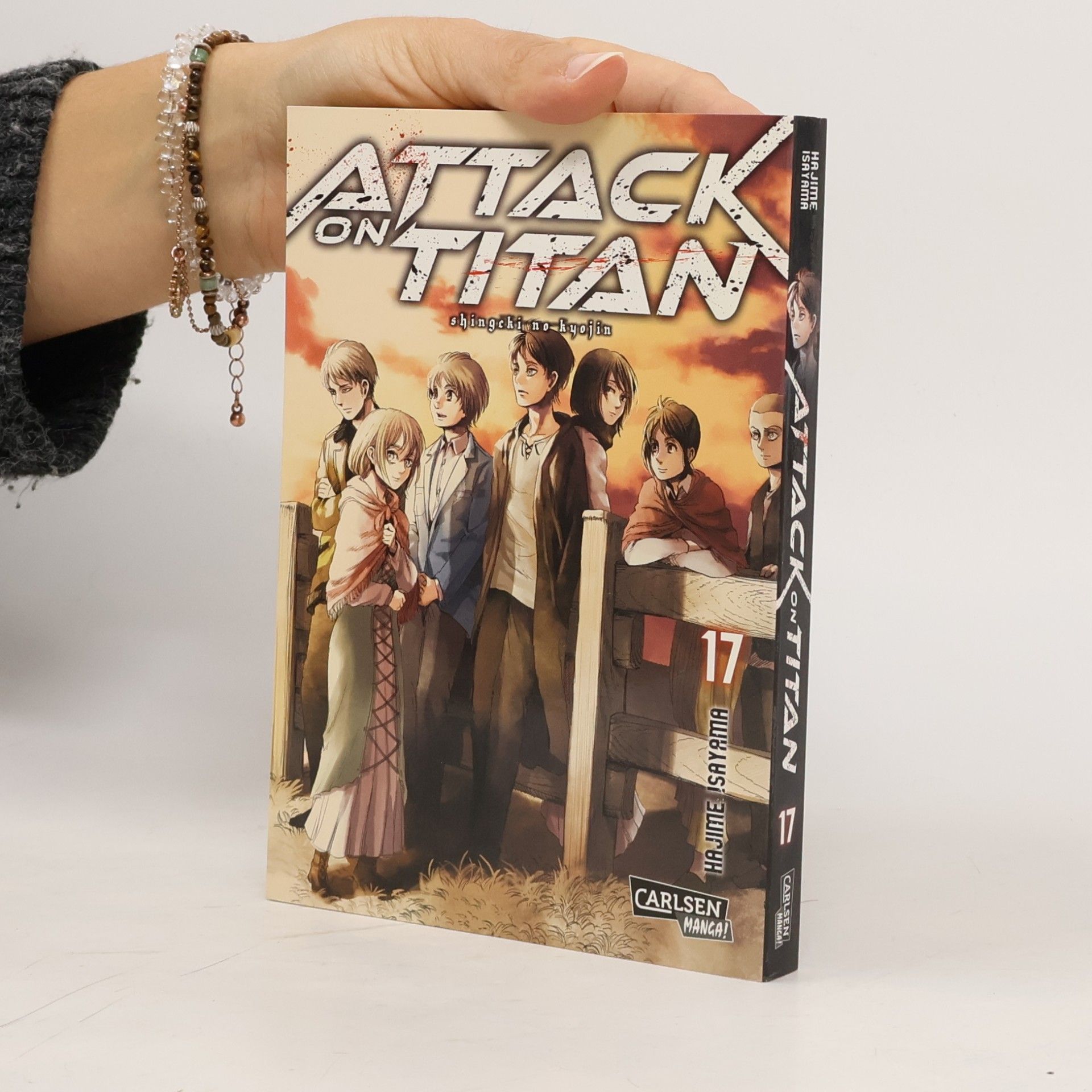 Hadžime Isajama Attack on Titan 17