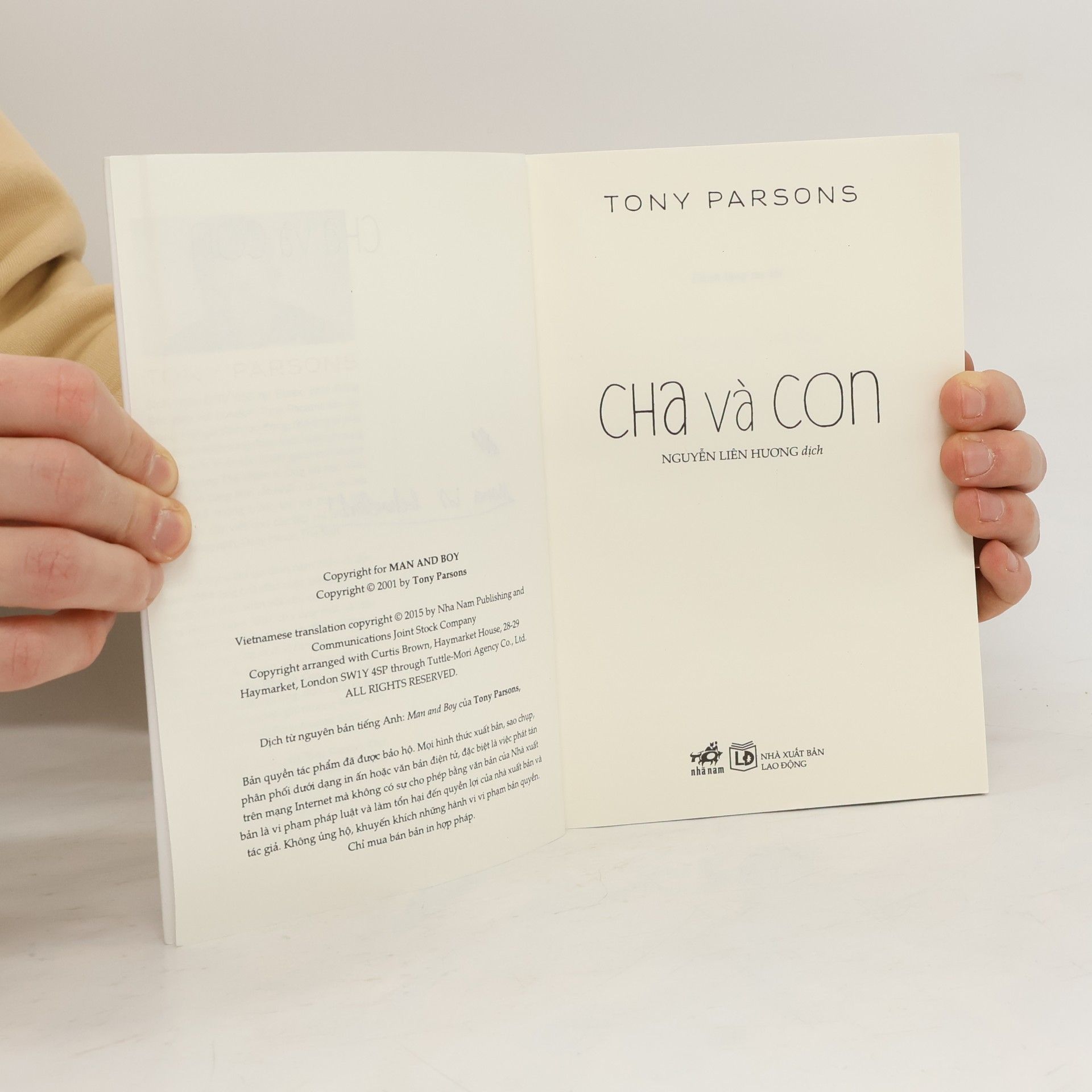 Tony Parsons Cha và con