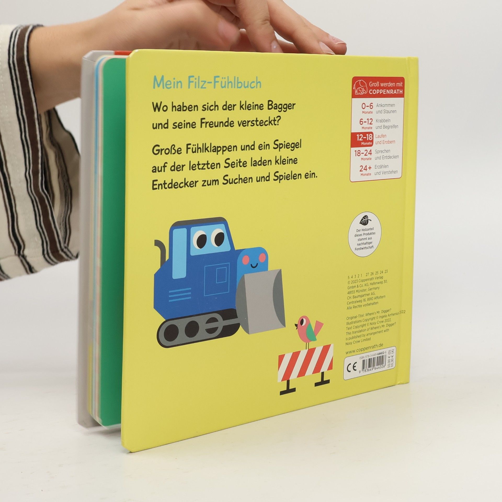 Ingela Peterson Arrhenius Kuckuck, kleiner Bagger!