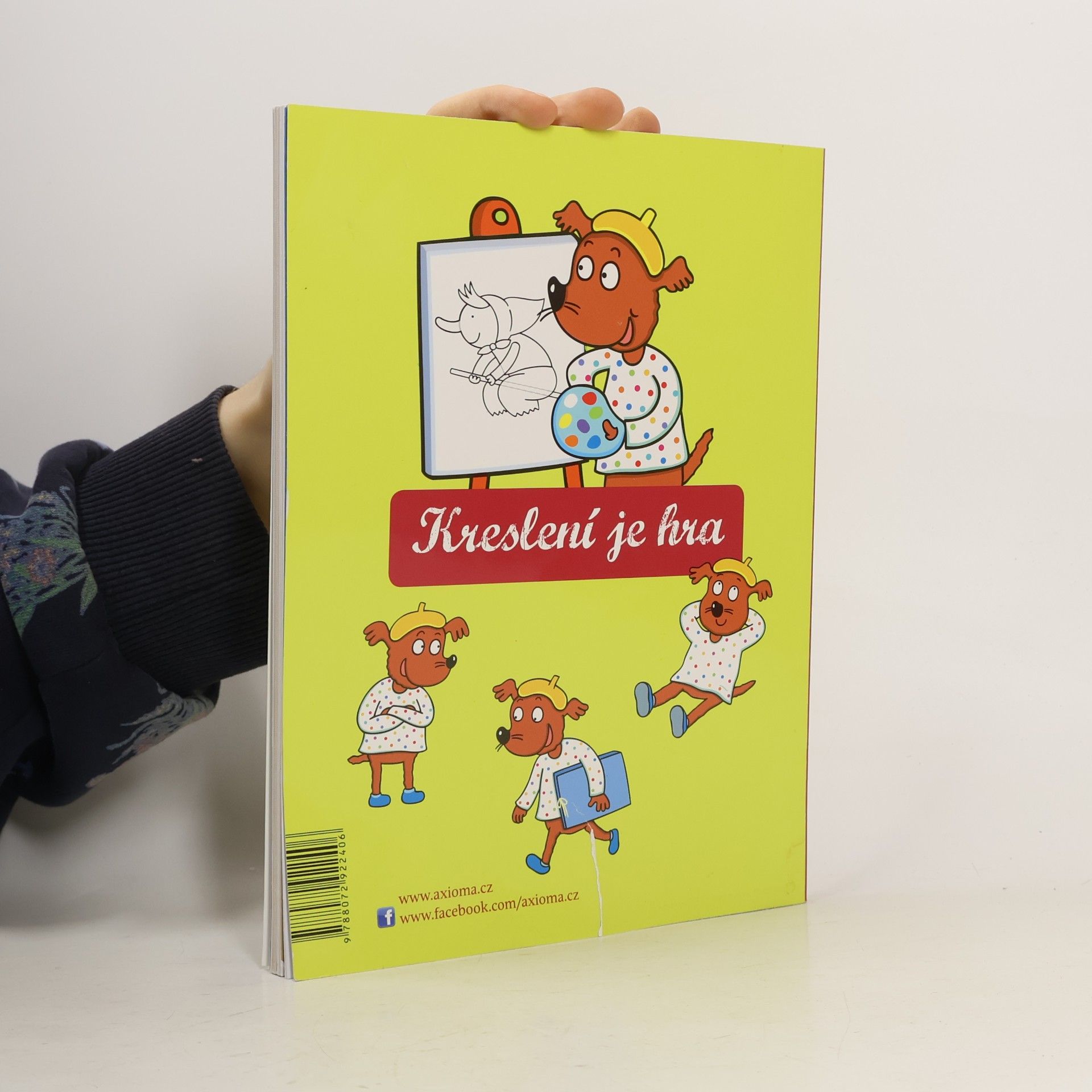 Vendula Hegerová Kreslení je hra : Raf tě naučí kreslit trpaslíky, princezny, kašpárky, vodníky a jiné postavičky z pohádek, ale také pejsky, prasátka, slony, opice a další zvířátka