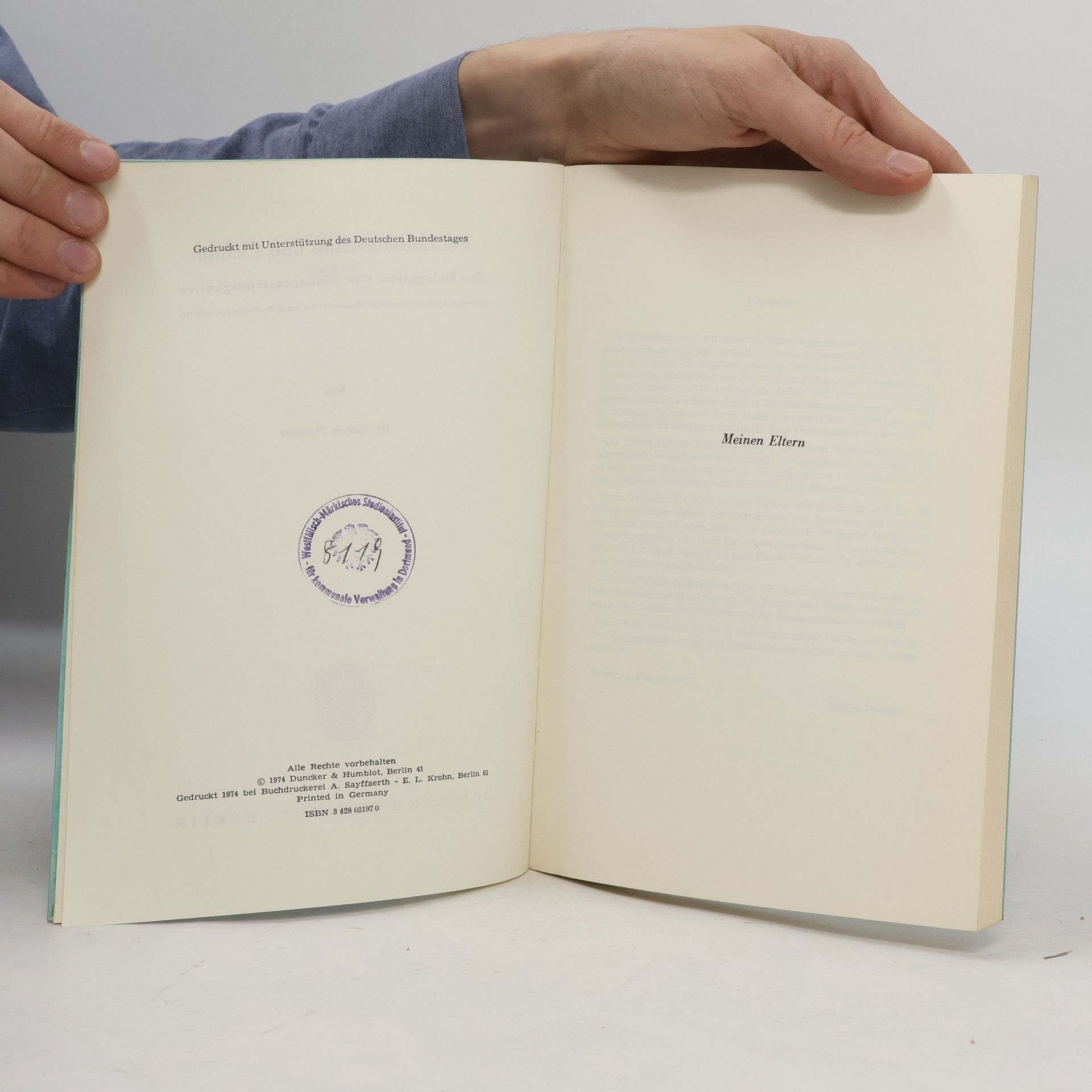 Rainer Pietzner Schriften zum Öffentlichen Recht - 247: Petitionsausschuss und Plenum
