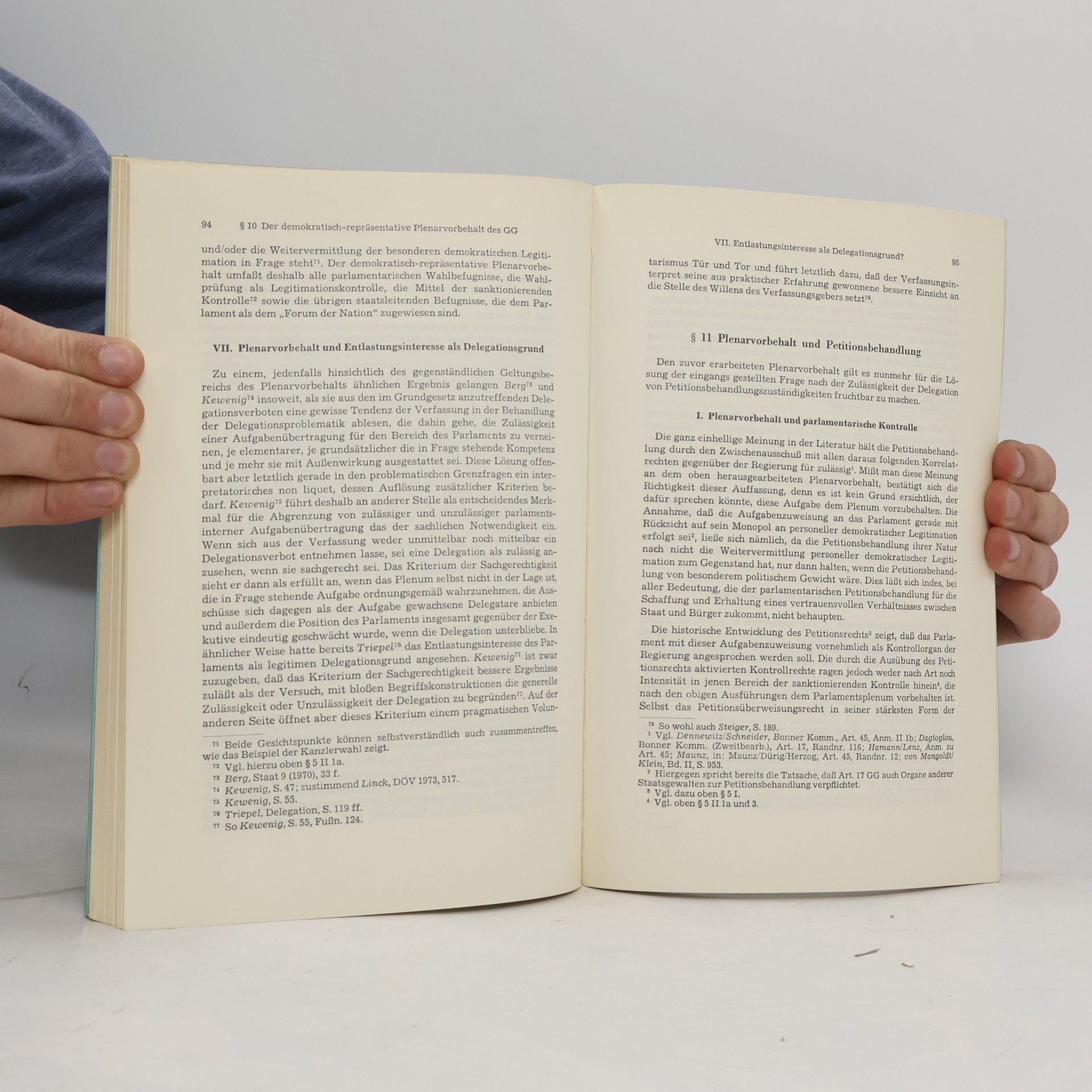 Rainer Pietzner Schriften zum Öffentlichen Recht - 247: Petitionsausschuss und Plenum
