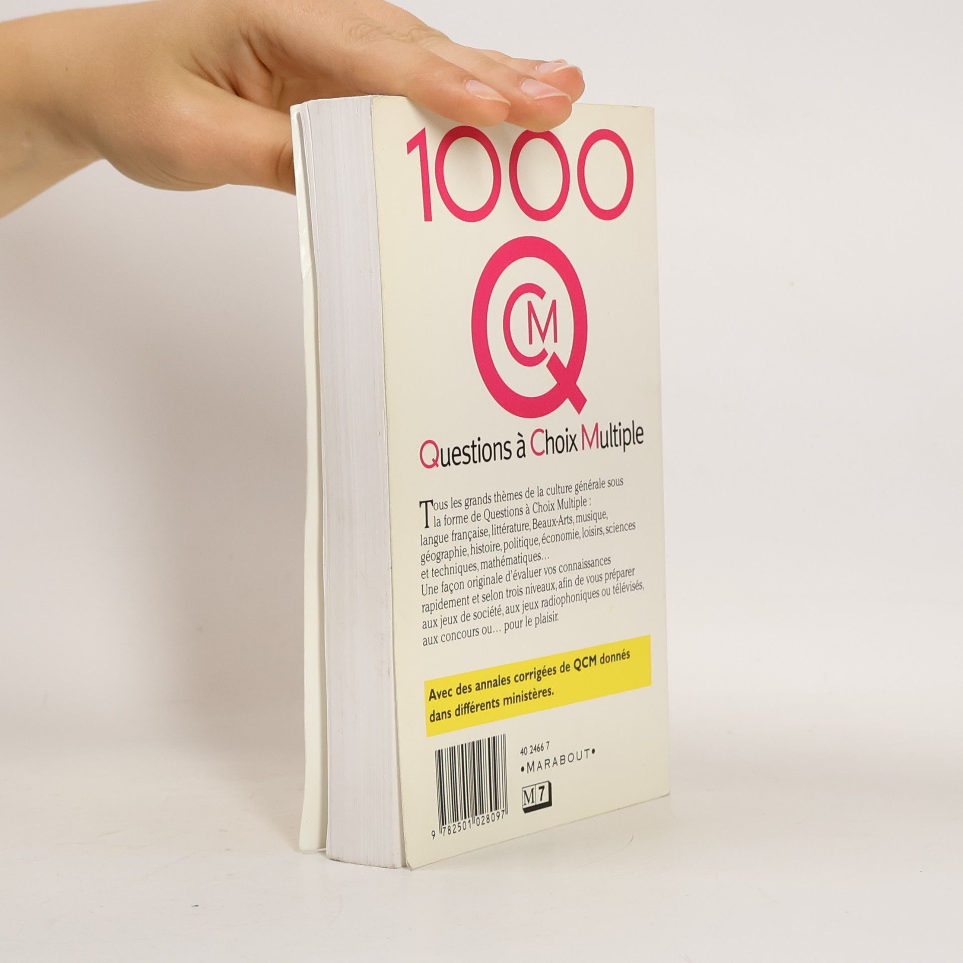 Nanon Gardin 1000 Questions à Choix Multiple