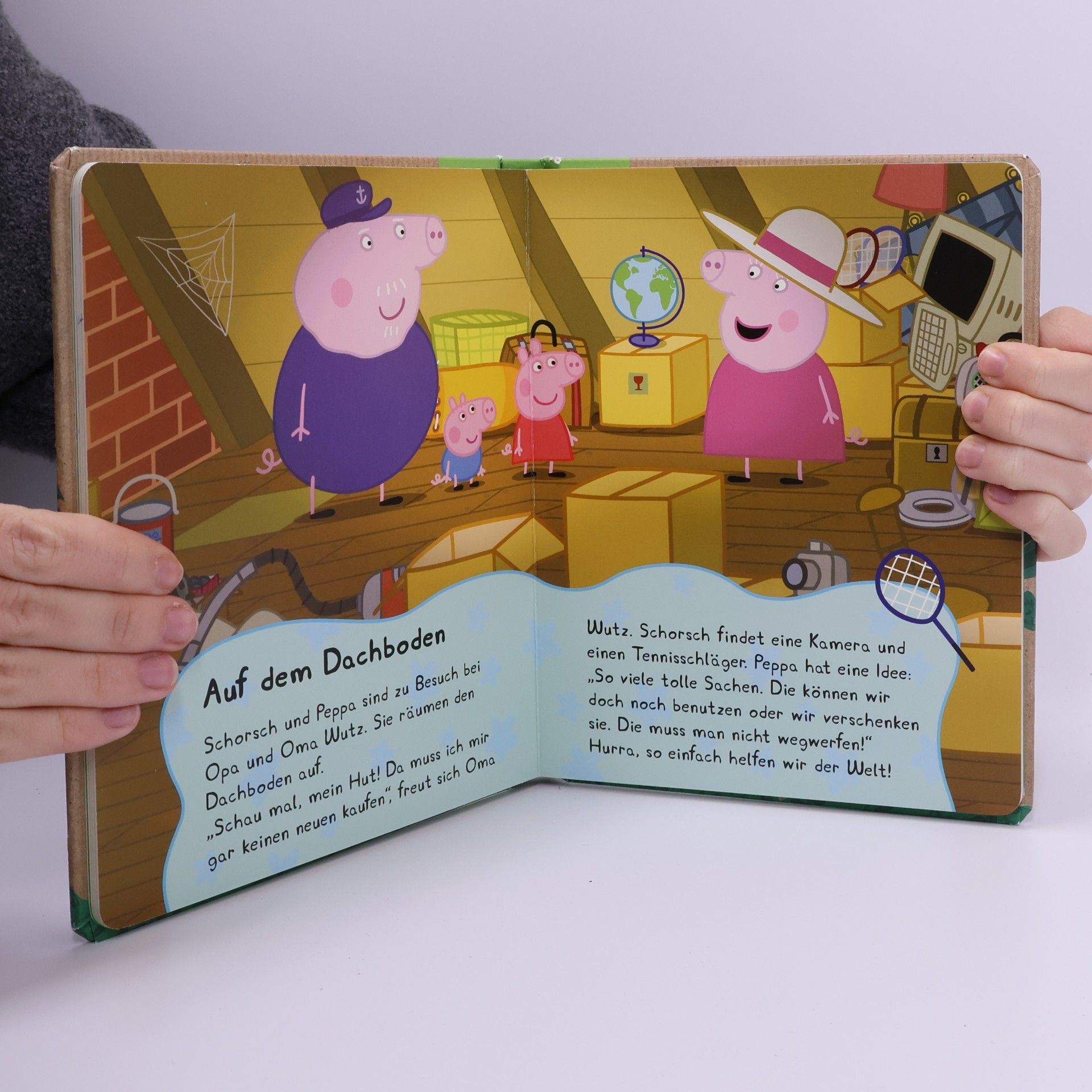 Laura Teller Peppas kleines Umweltbuch. Umweltfreundliches Peppa Pig-Pappbilderbuch. Peppa zeigt schon den Kleinsten, wie Umweltschutz funktioniert! Für neugierige Kinder ab 3 Jahren