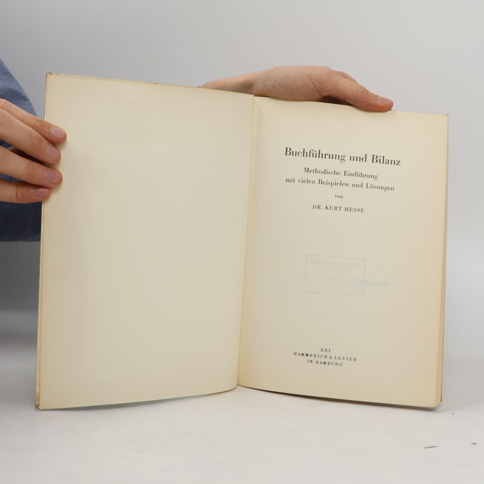 Kurt Hesse Buchführung und Bilanz