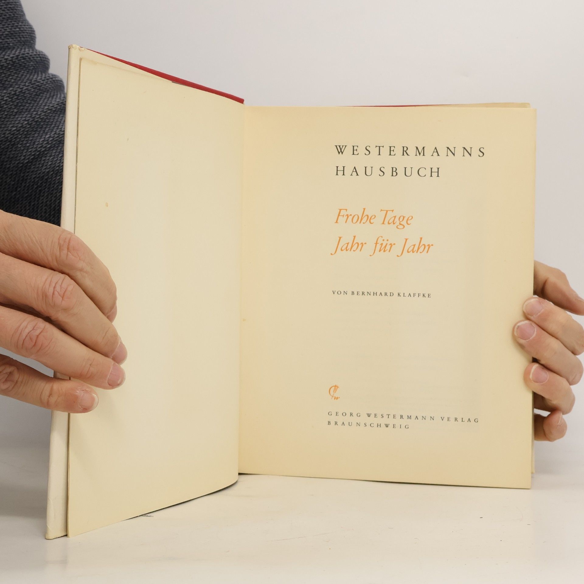 Bernhard Klaffke Westermanns Hausbuch