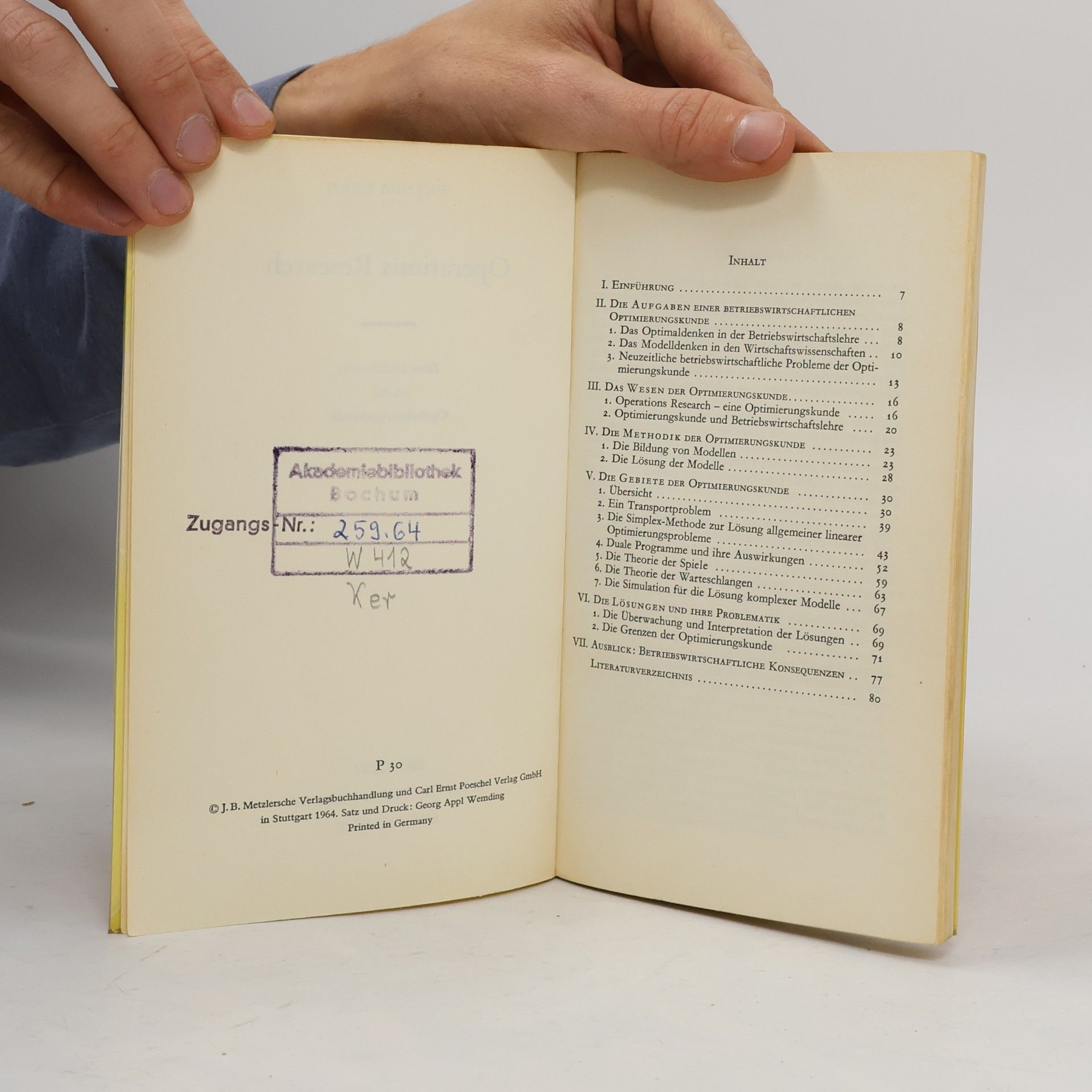 Werner Kern Operations Research