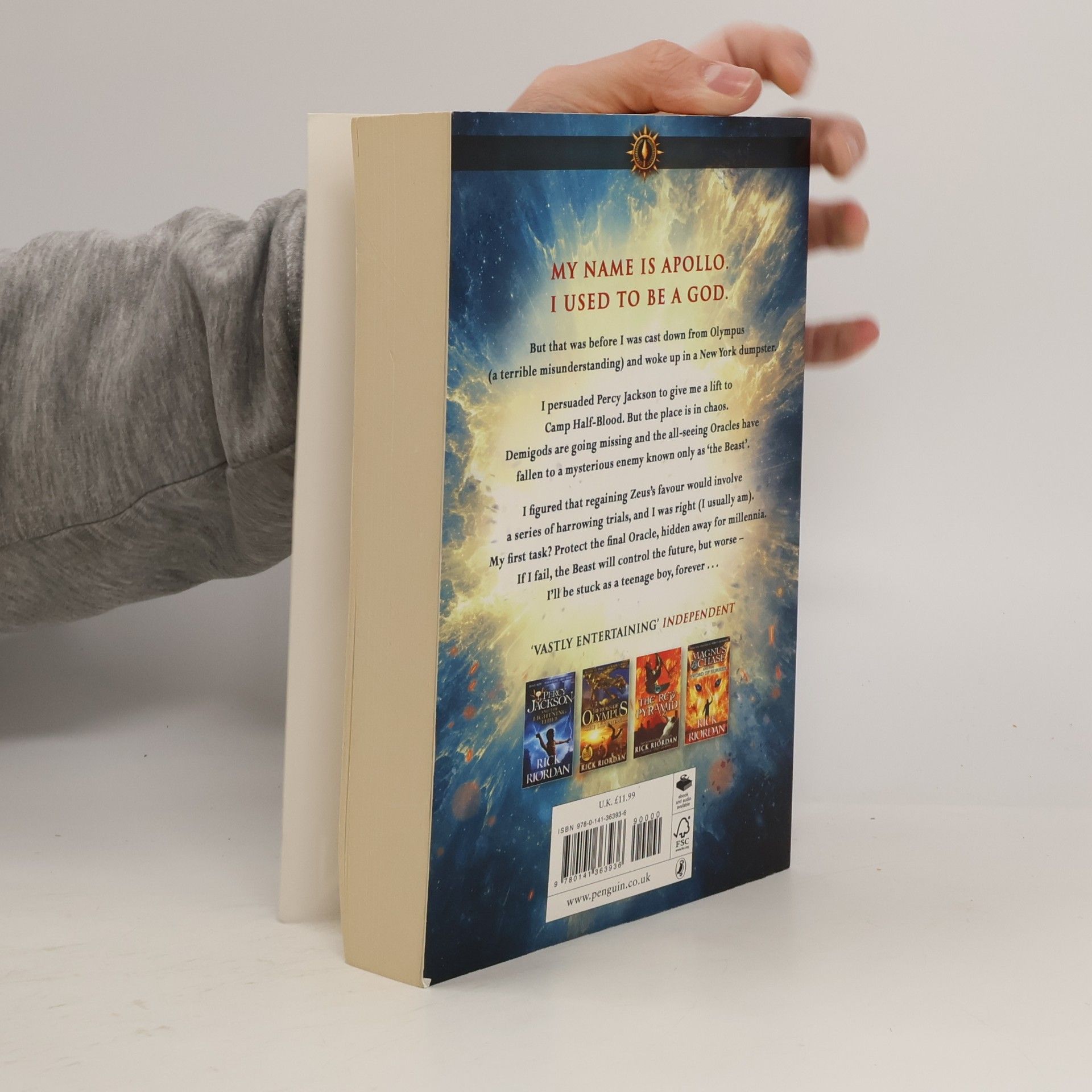 Rick Riordan The Trials of Apollo : The Hidden Oracle