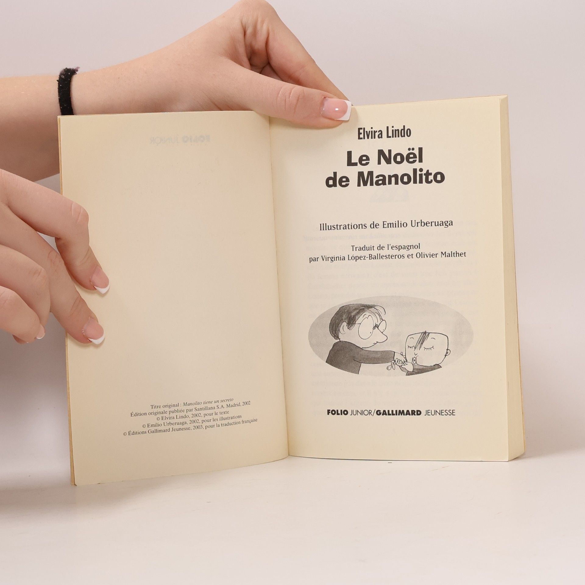 Elvira Lindo Le Noël de Manolito