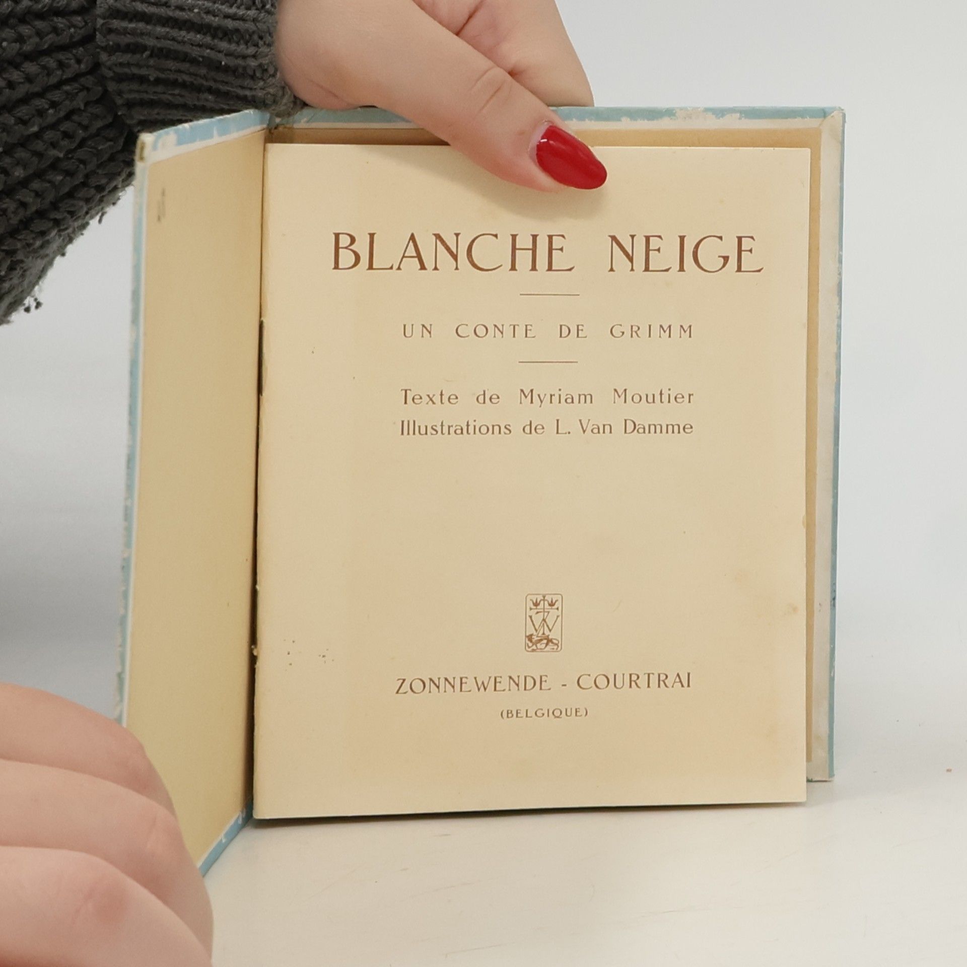 Myriam Moutier Blanche Neige