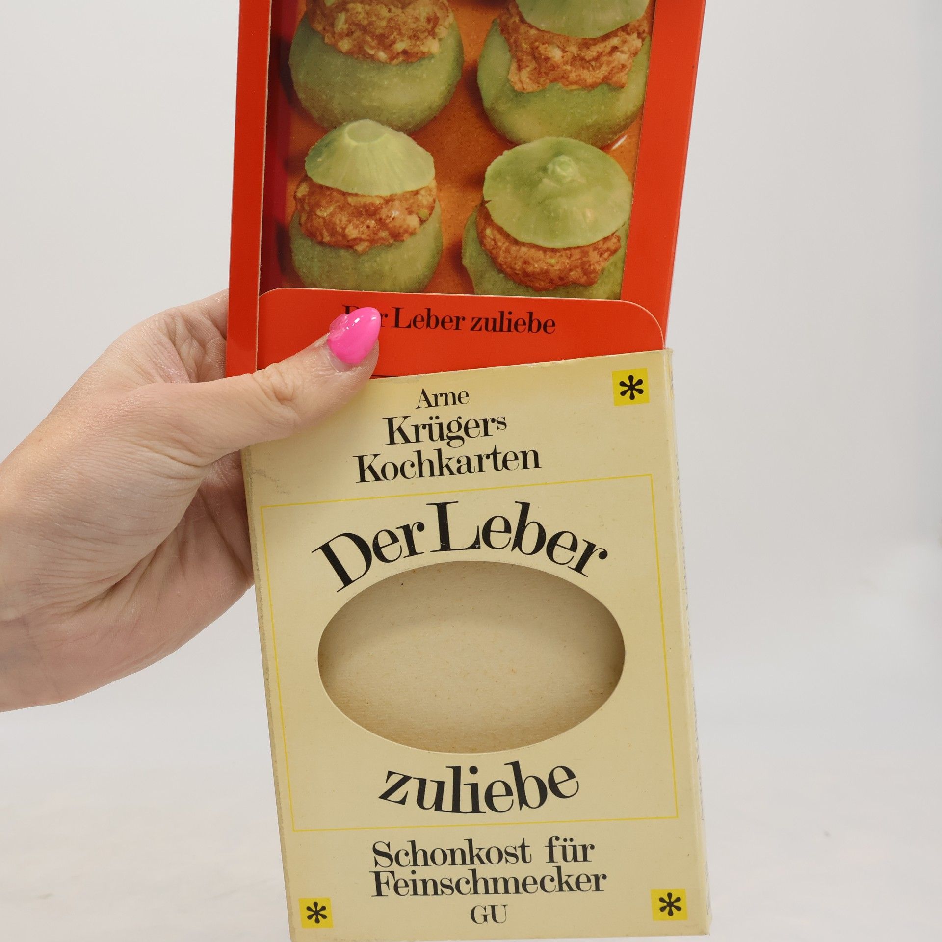 Arne Krüger Arne Krügers Kochkarten. Der Leber zuliebe