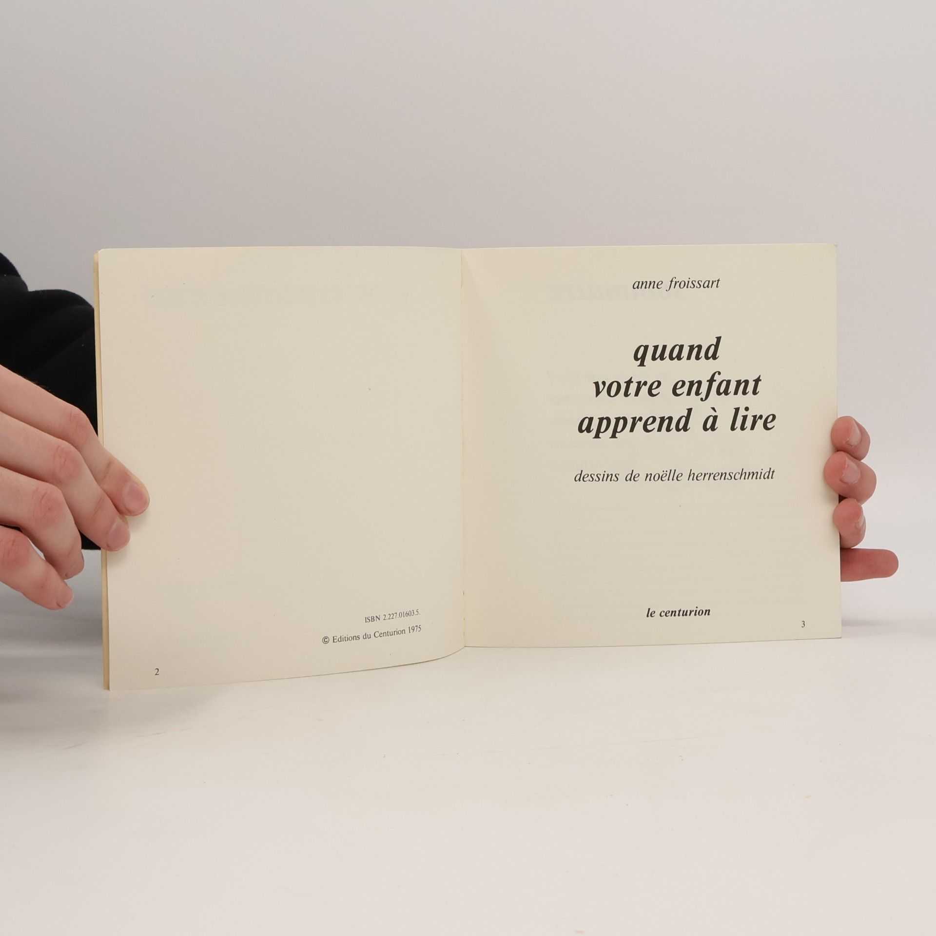 Anne Froissart Quand votre enfant apprend à lire