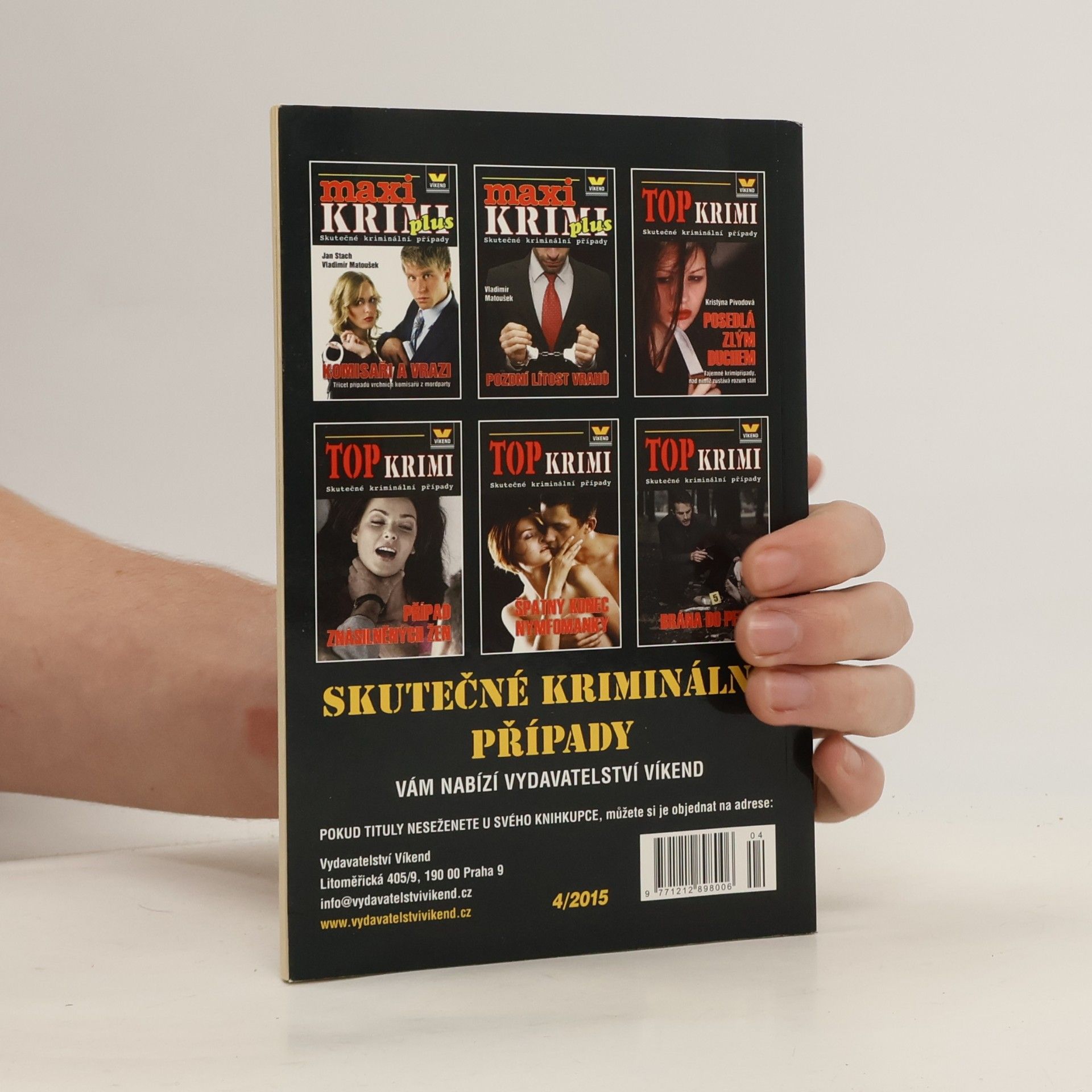 Collectif d'auteurs Levné sešity detektivek 4/2015